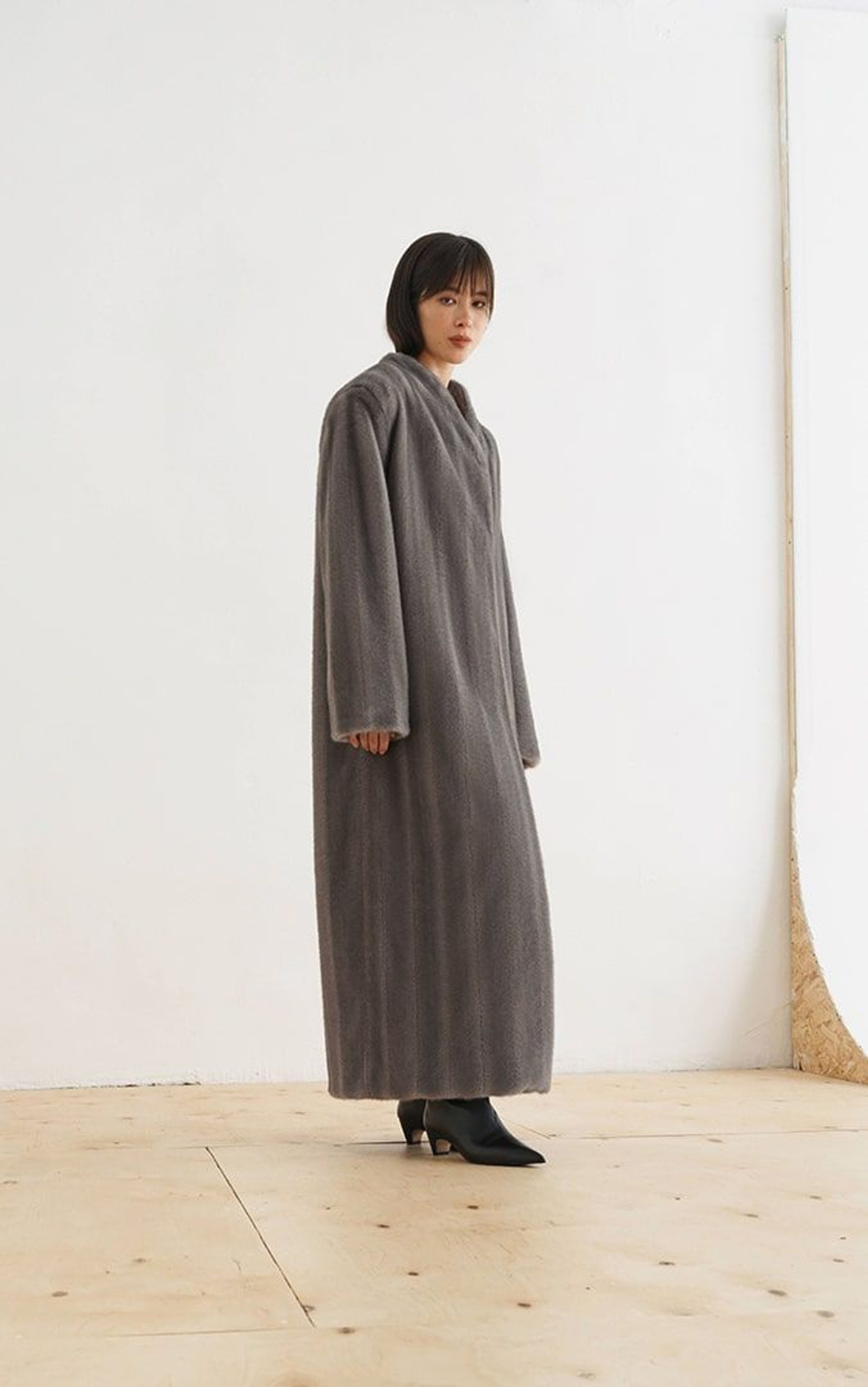 Шуба-пальто у вінтажному стилі