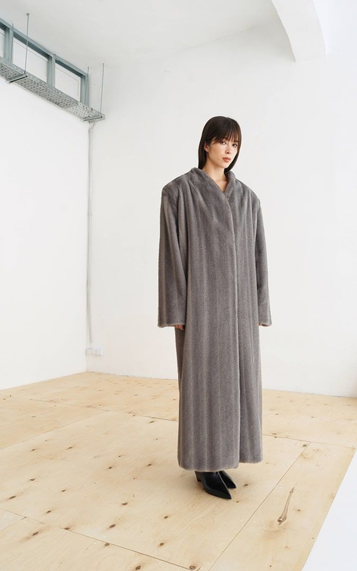 Шуба-пальто у вінтажному стилі