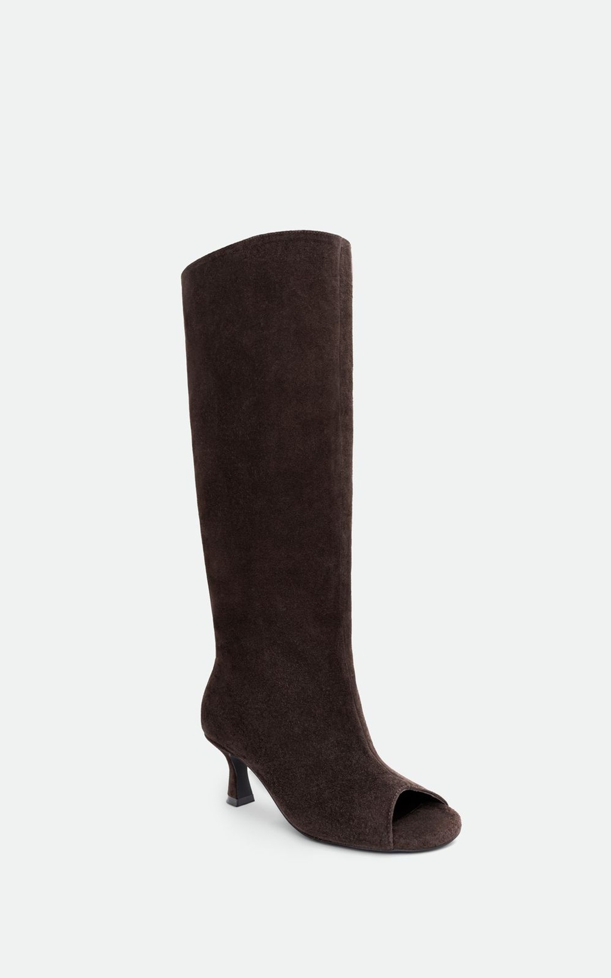 Чоботи SAFARI замшеві з відкритим мисом