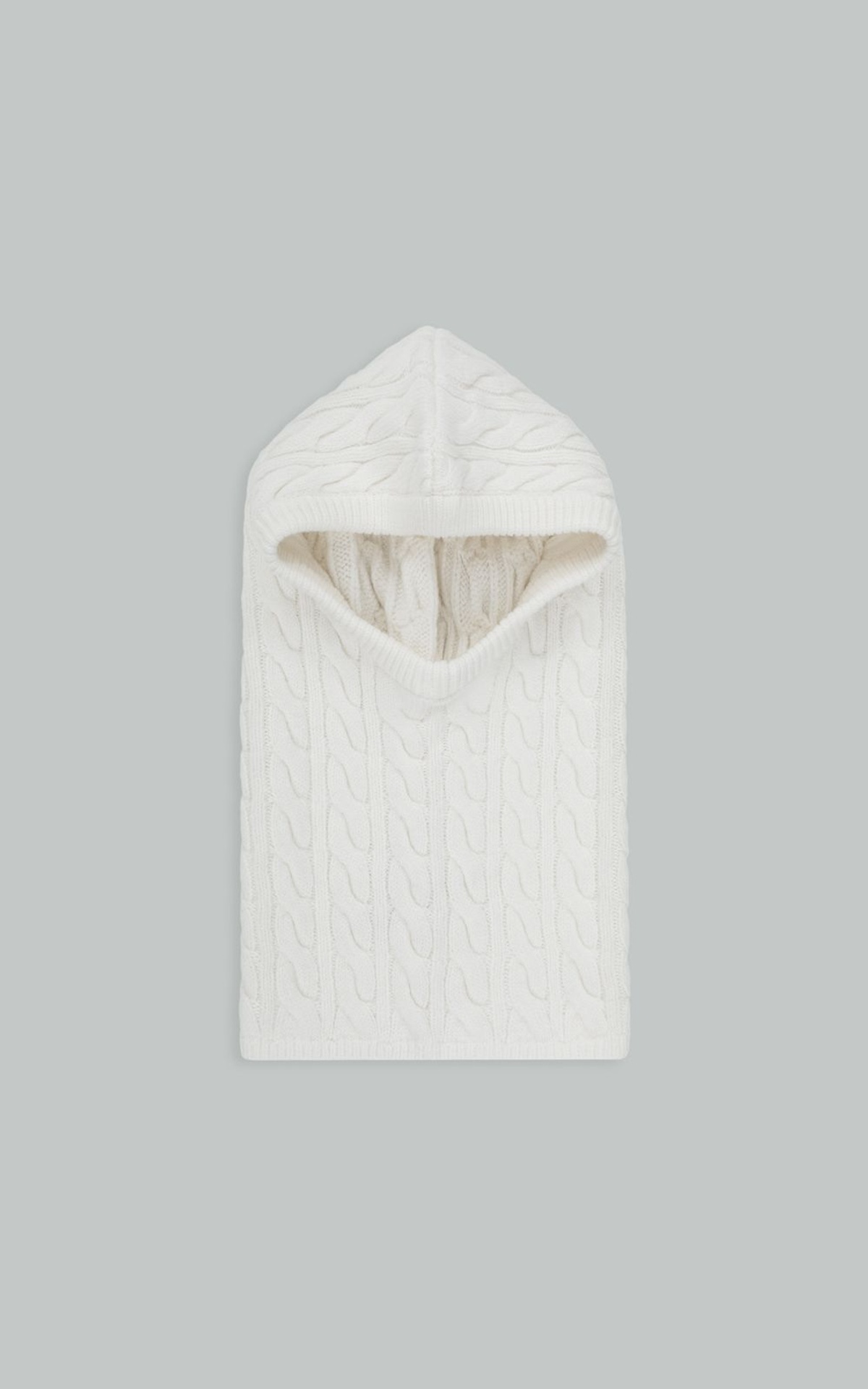 Cable Knit Balaclava