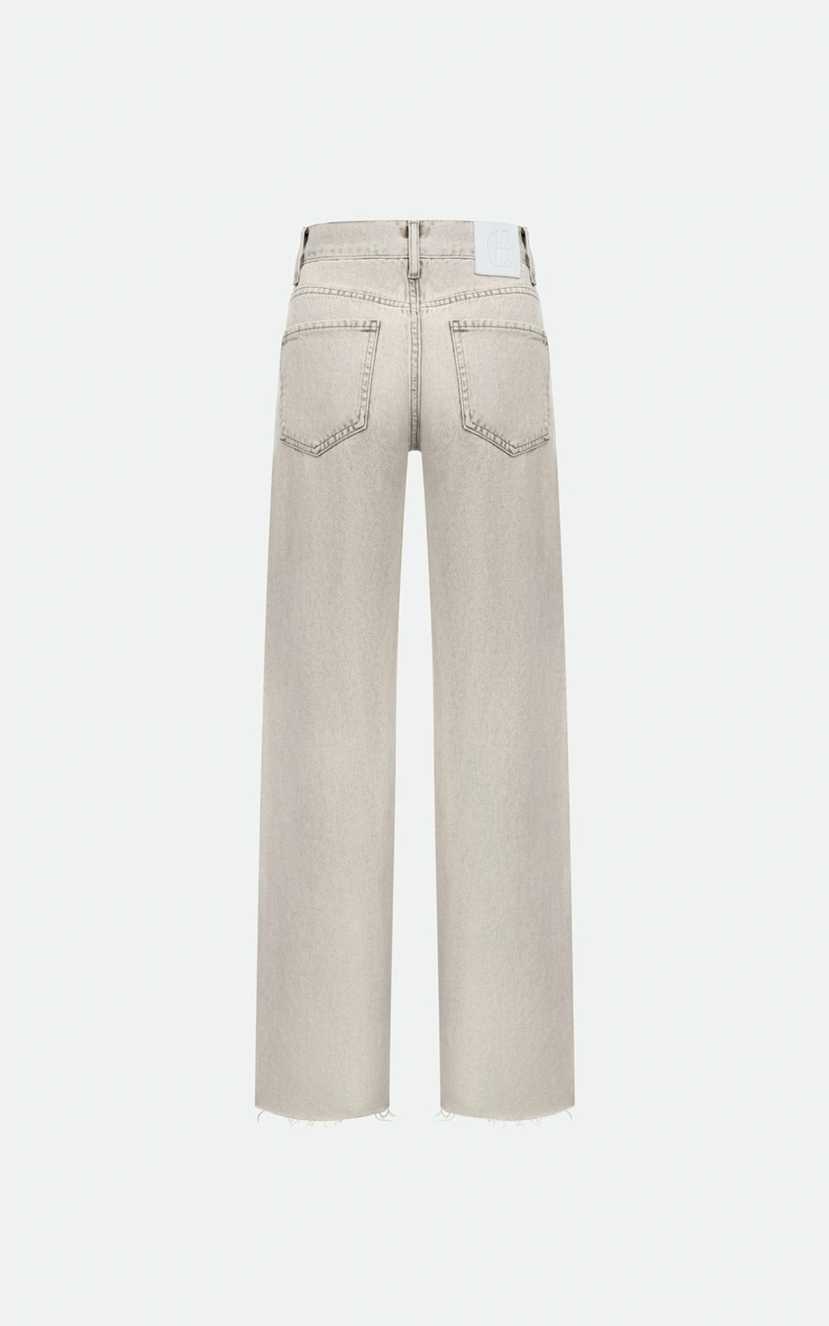 Jeans RELAXED with Raw Hem