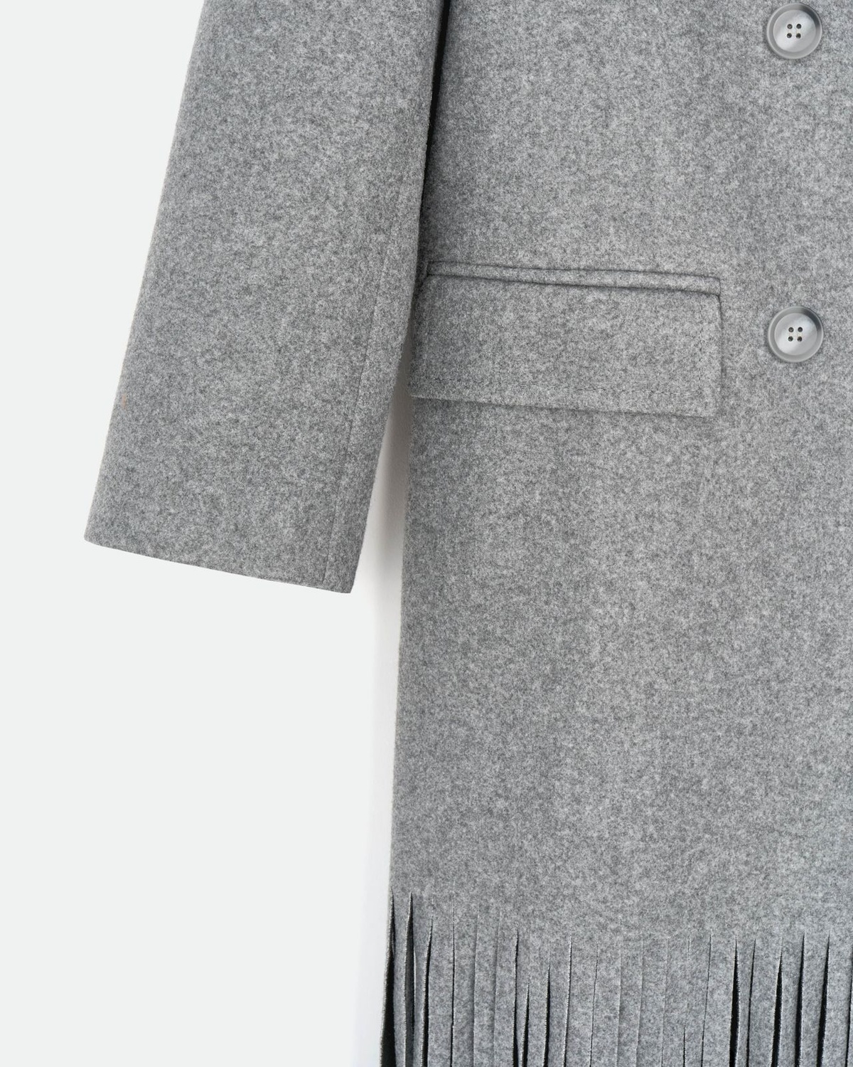 Płaszcz SHAY z Frędzlami