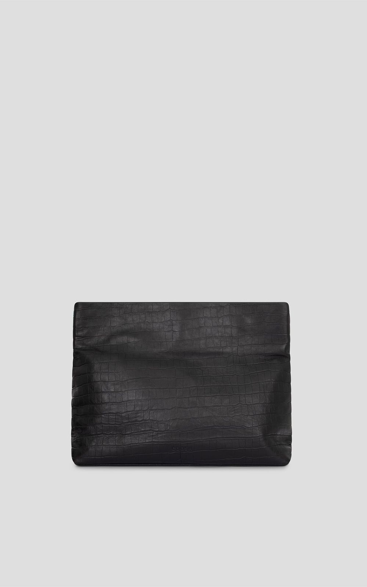 GIA Textured Leather Origami Clutch