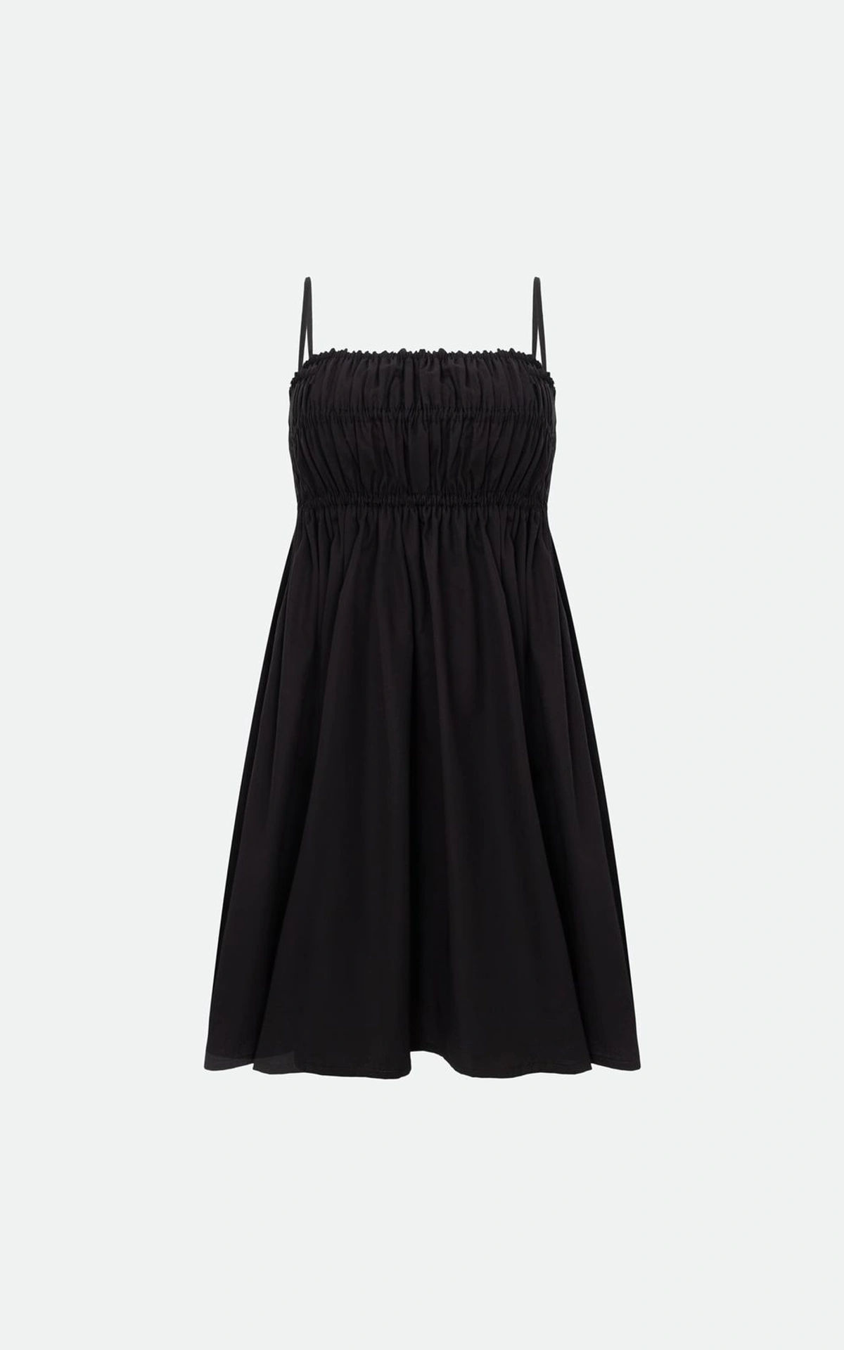 SAVANNA Mini Cotton Sundress with Thin Straps