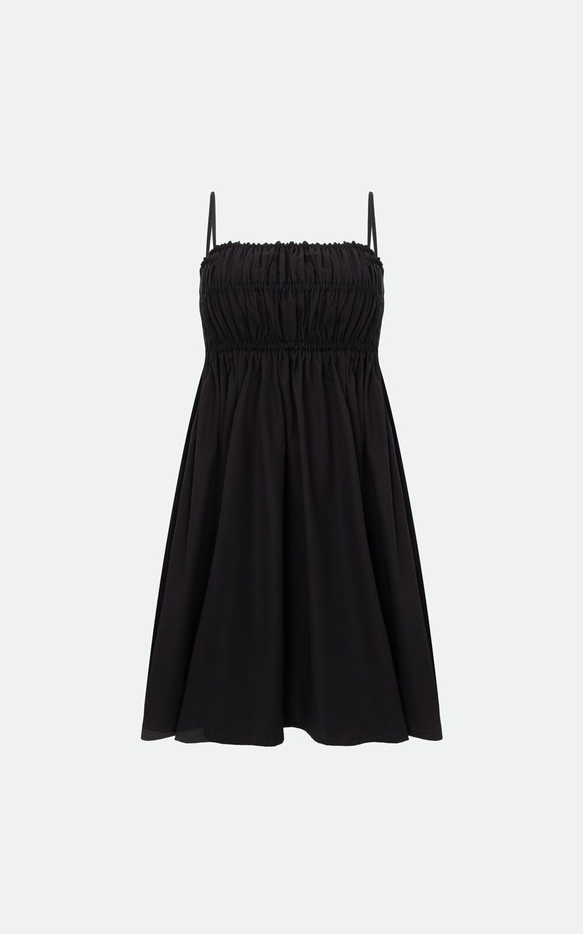 SAVANNA Mini Cotton Sundress with Thin Straps