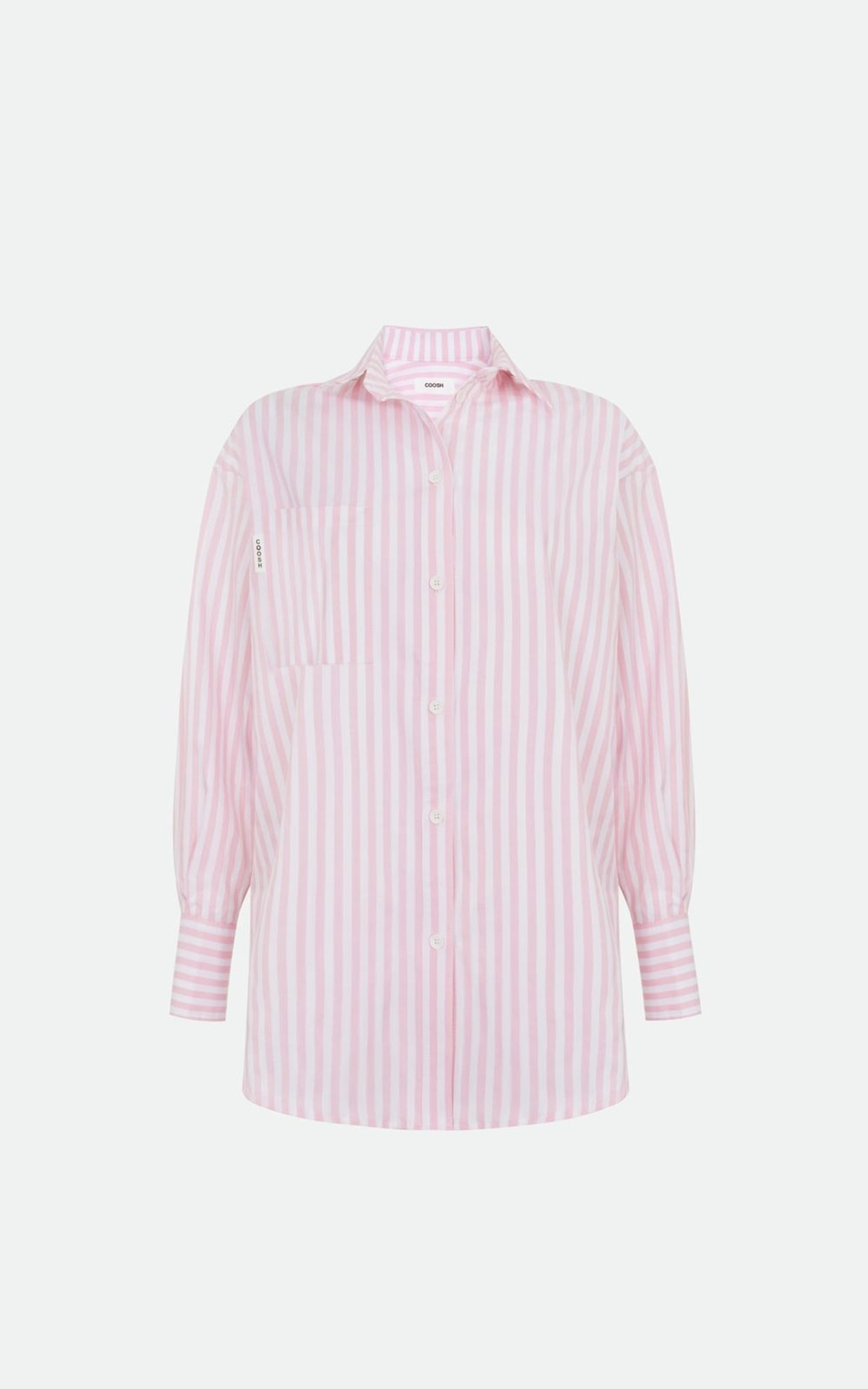 Striped Pyjama-Style Shirt and Shorts Matching Set 