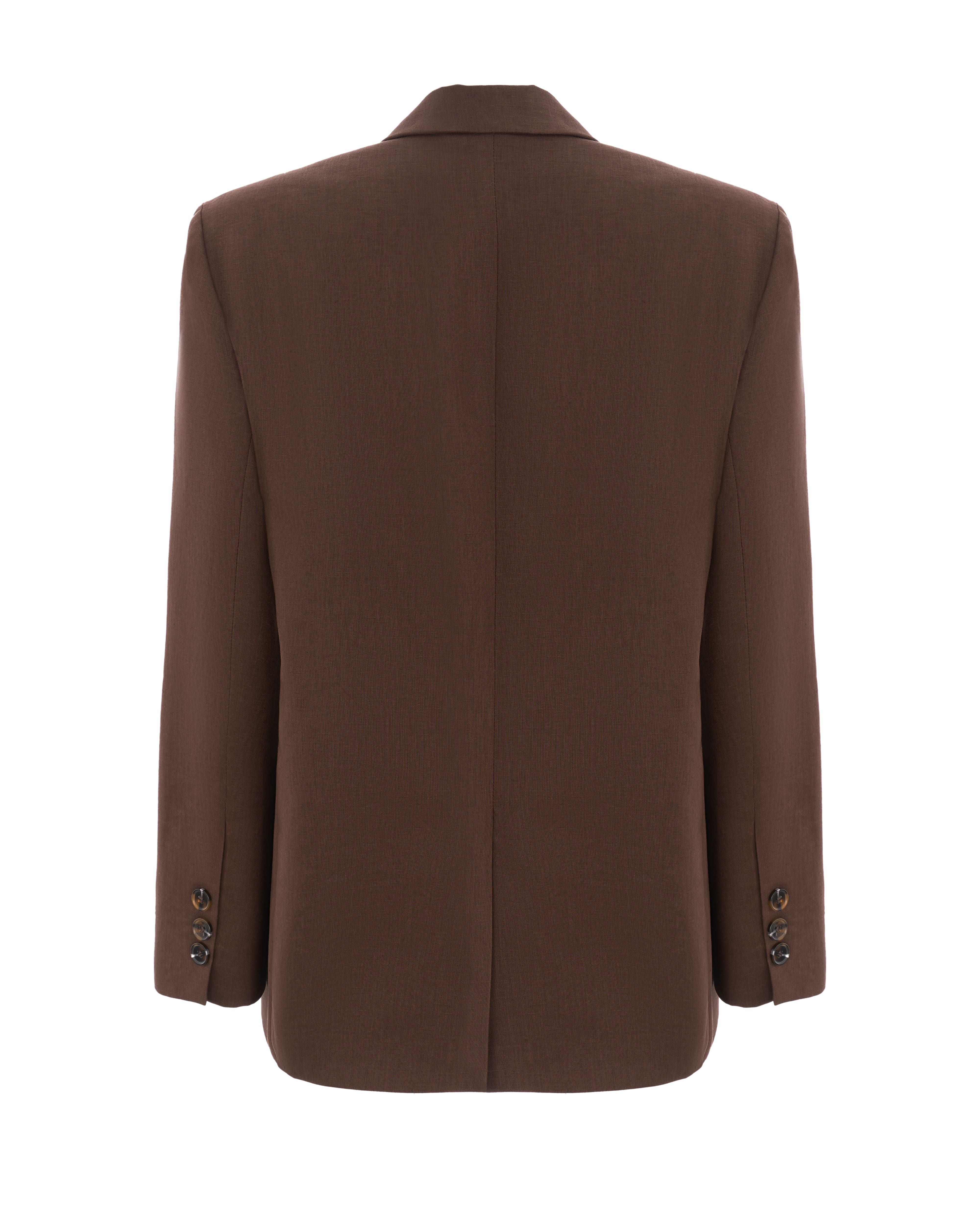 ジャケット SINGLE-BREASTED BLAZER Black Single-Breasted Blazer – Kosyuk.store