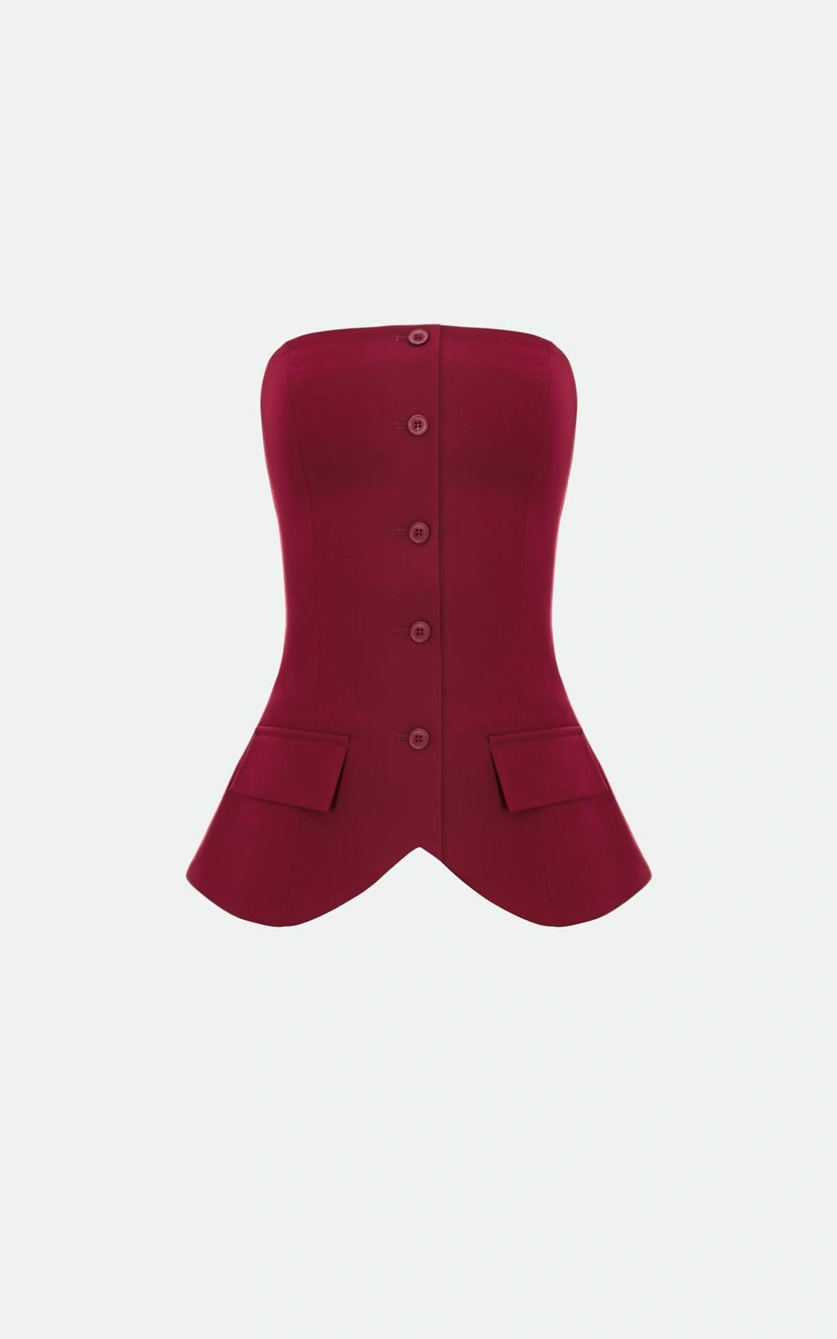 Strapless Bustier Vest