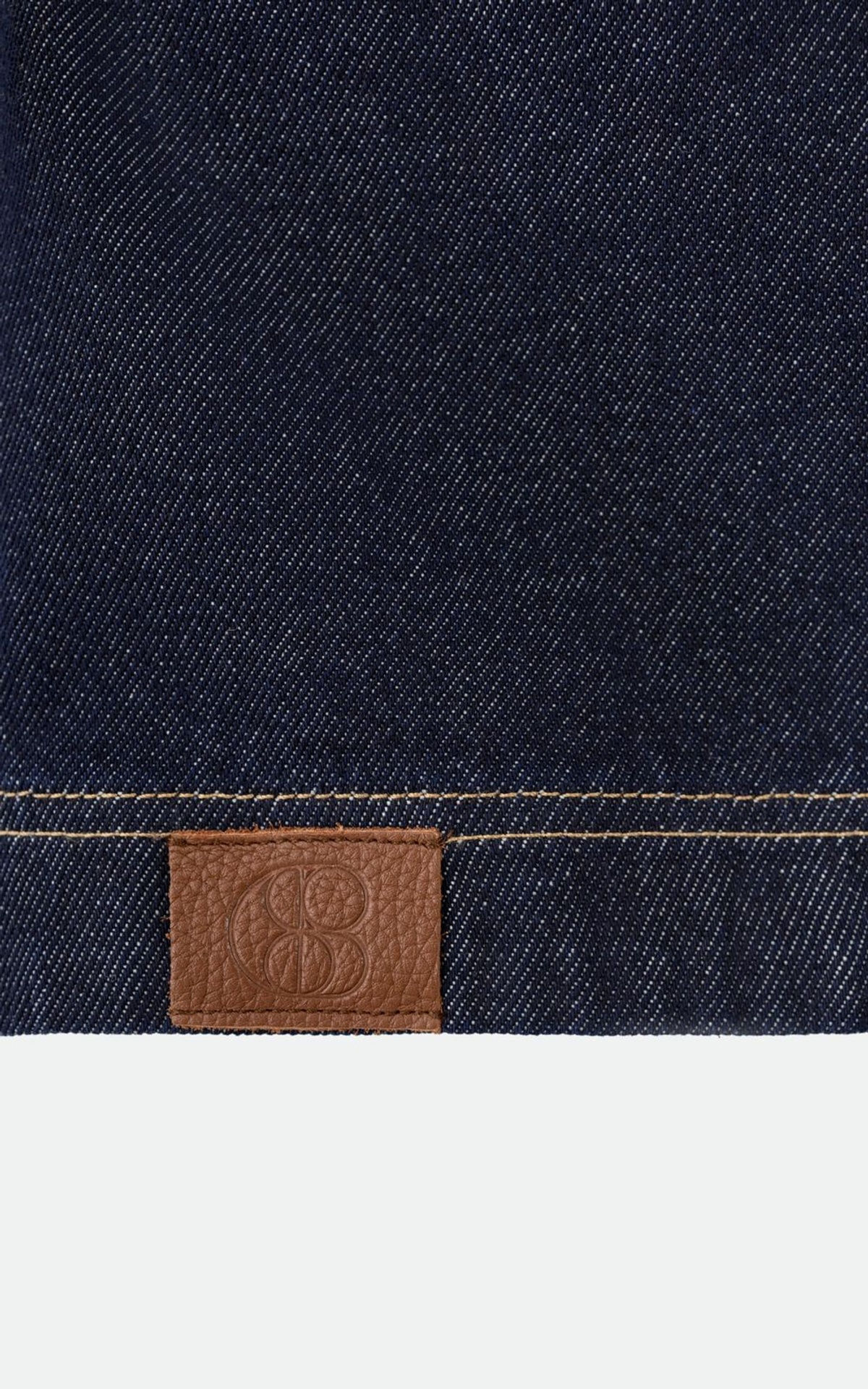 RAW DENIM Cropped Jacket