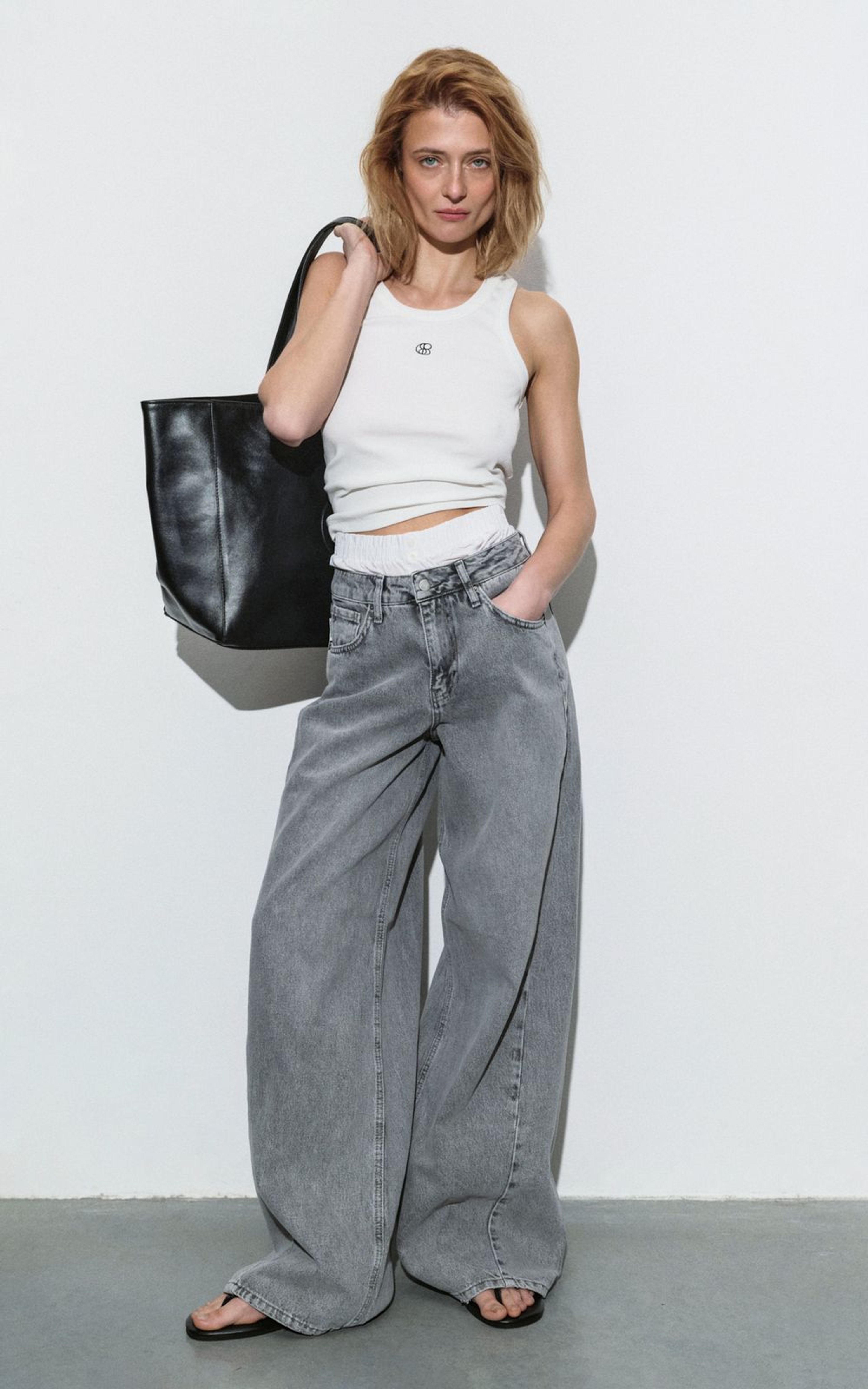 BOXER Jeans with Elastic Waist
