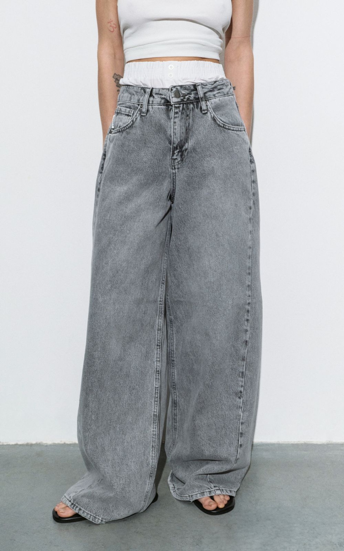 BOXER Jeans with Elastic Waist