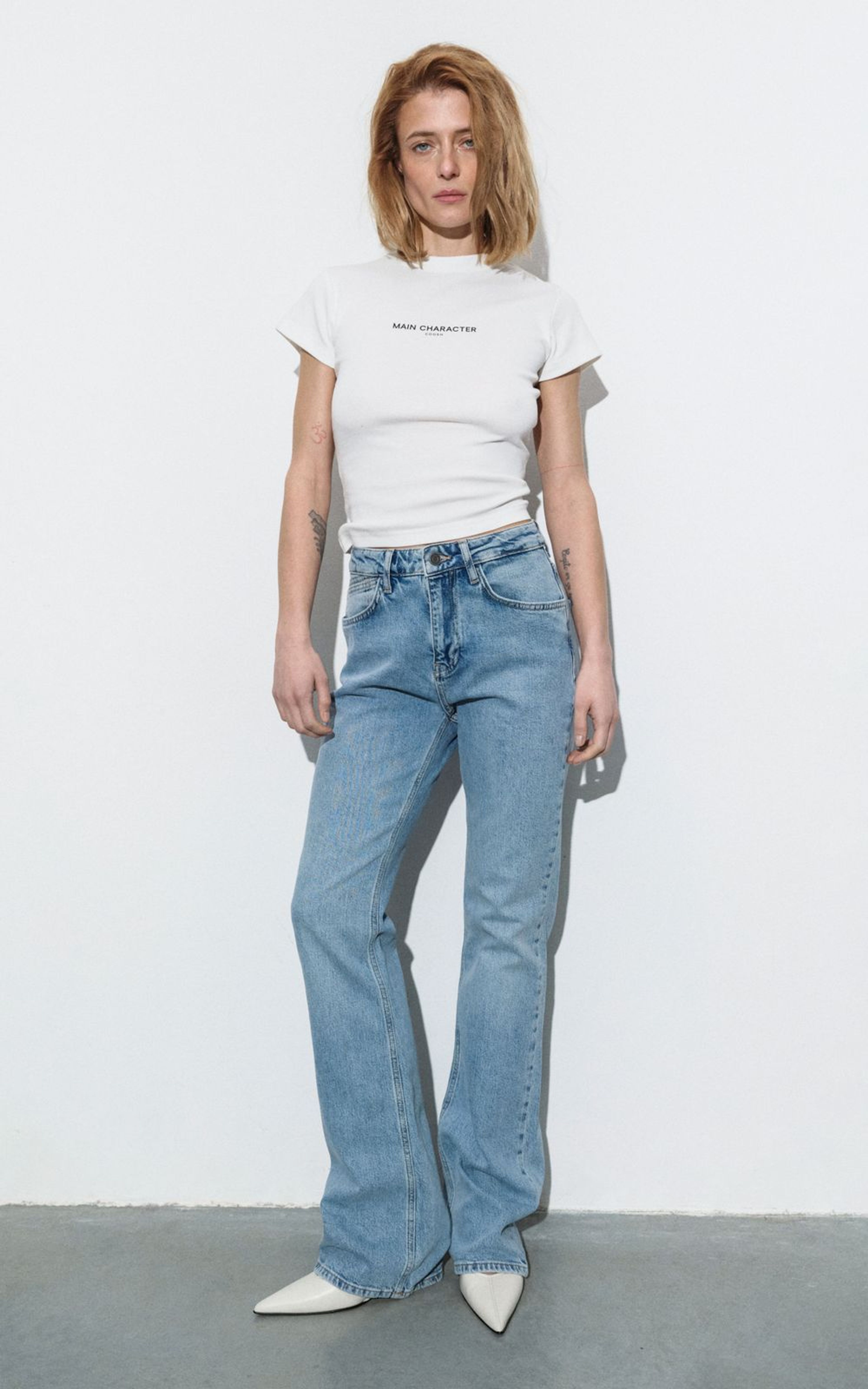 Slim-fit Flared Jeans