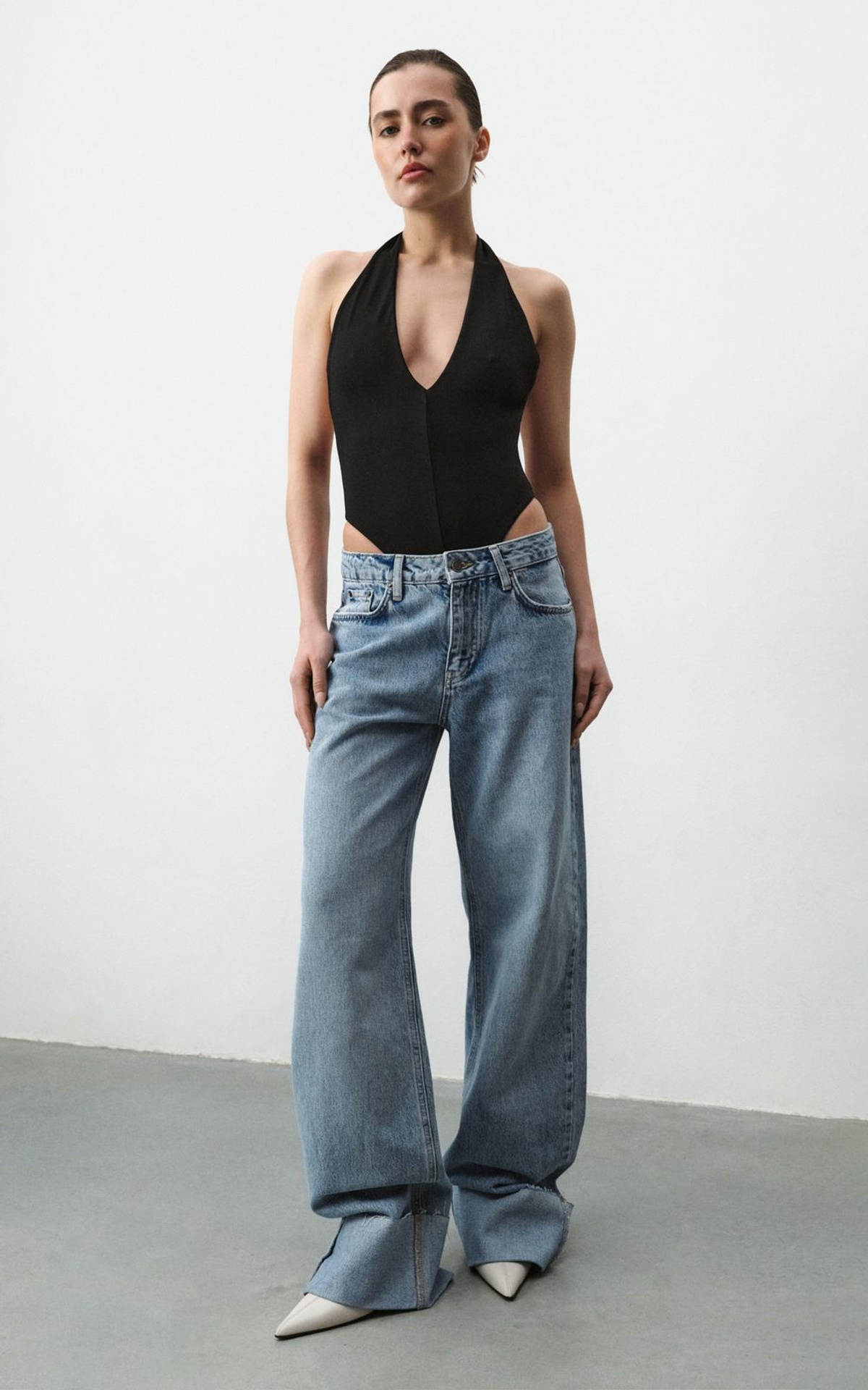 V-Neck Bodysuit LAYLA