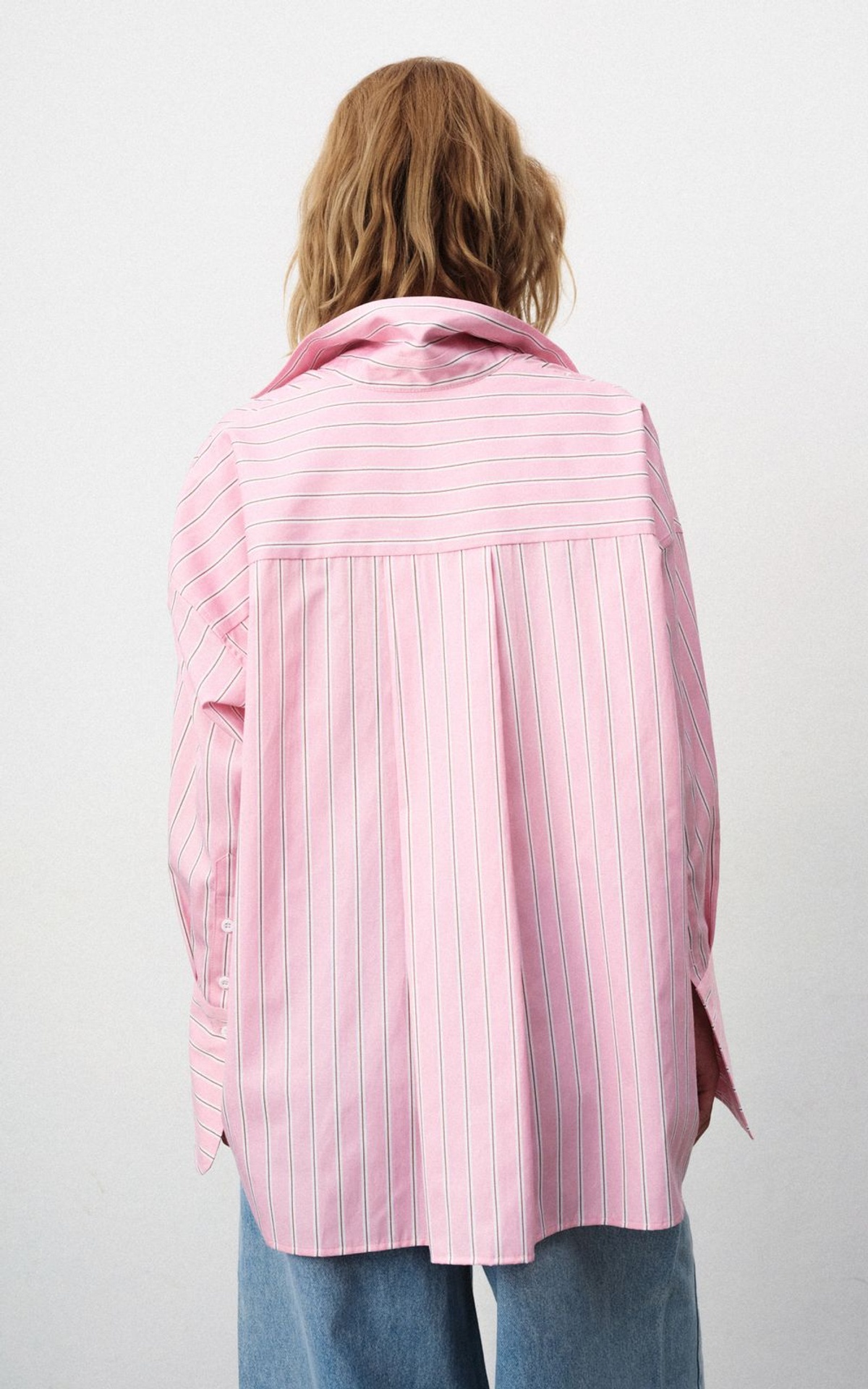 Straight-cut Striped Shirt