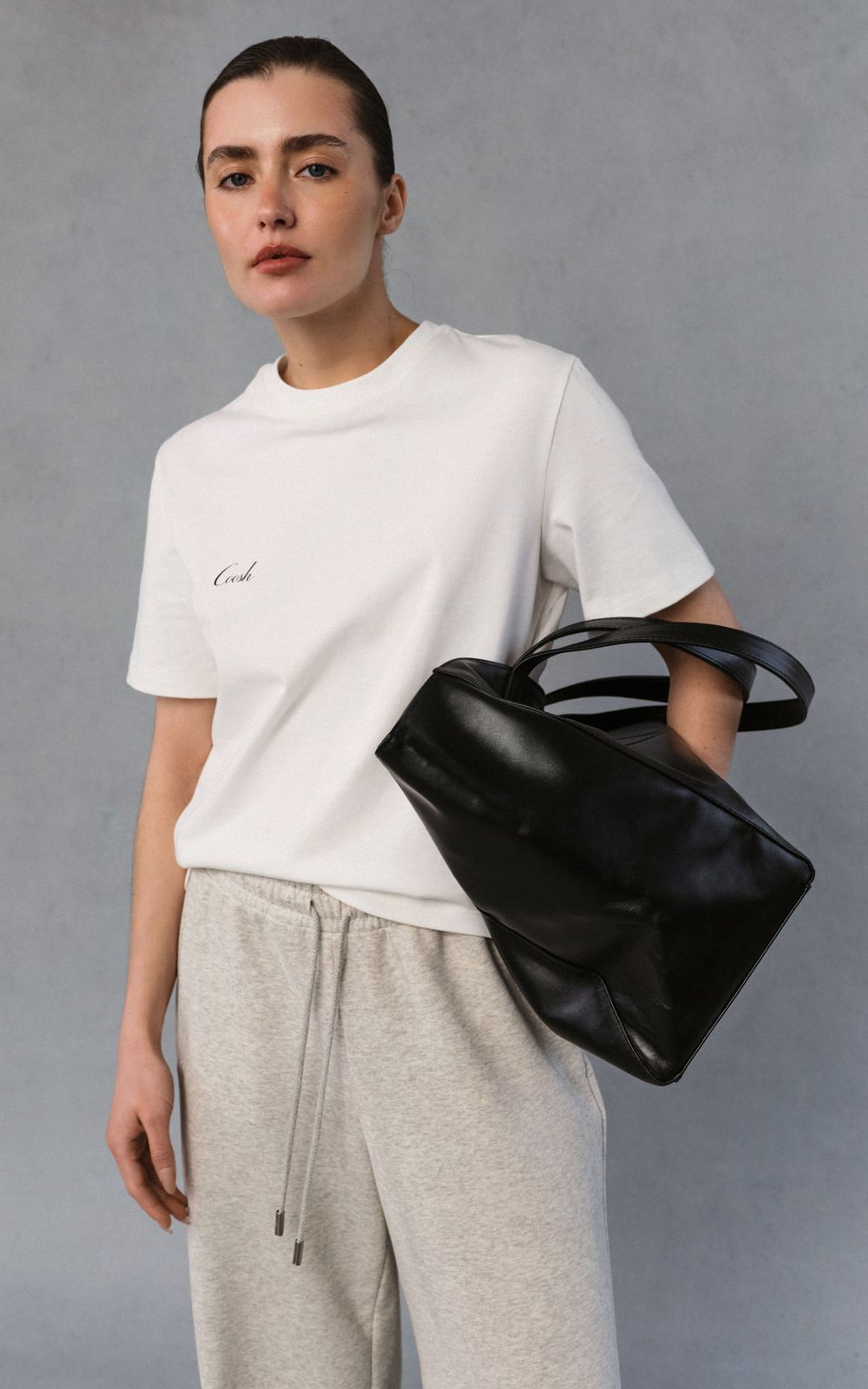Printed Straight-Cut T-Shirt