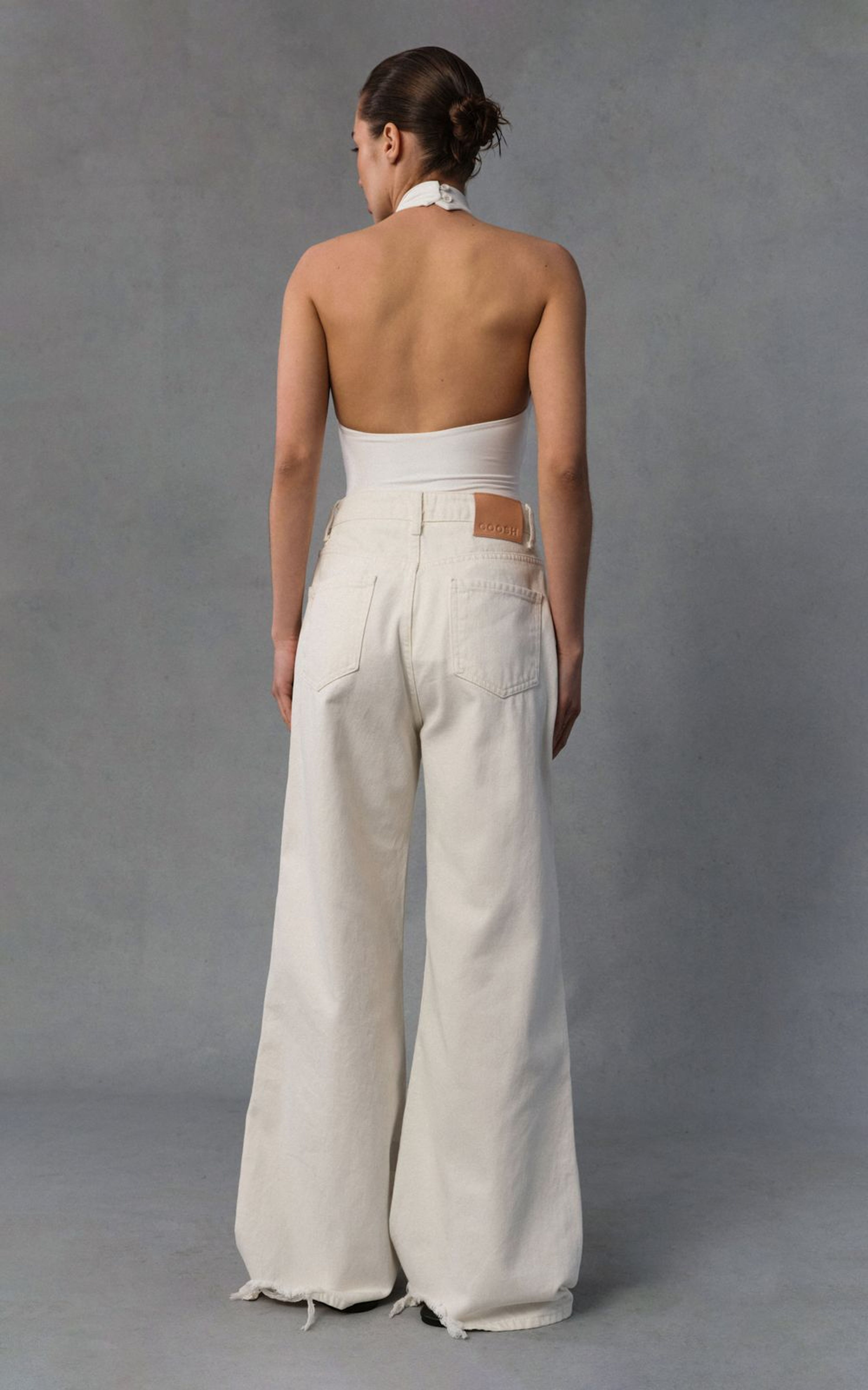 Джинси WIDE-LEG з декоративними прорізами