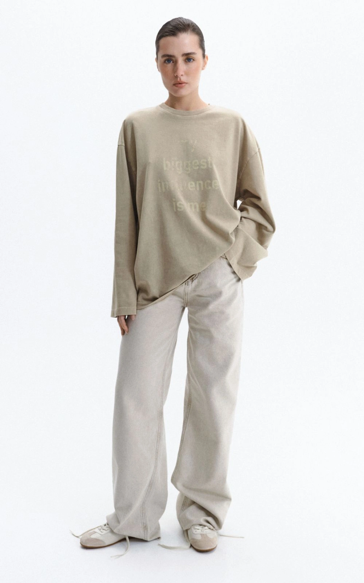 Cotton Longsleeve with Vintage Effect