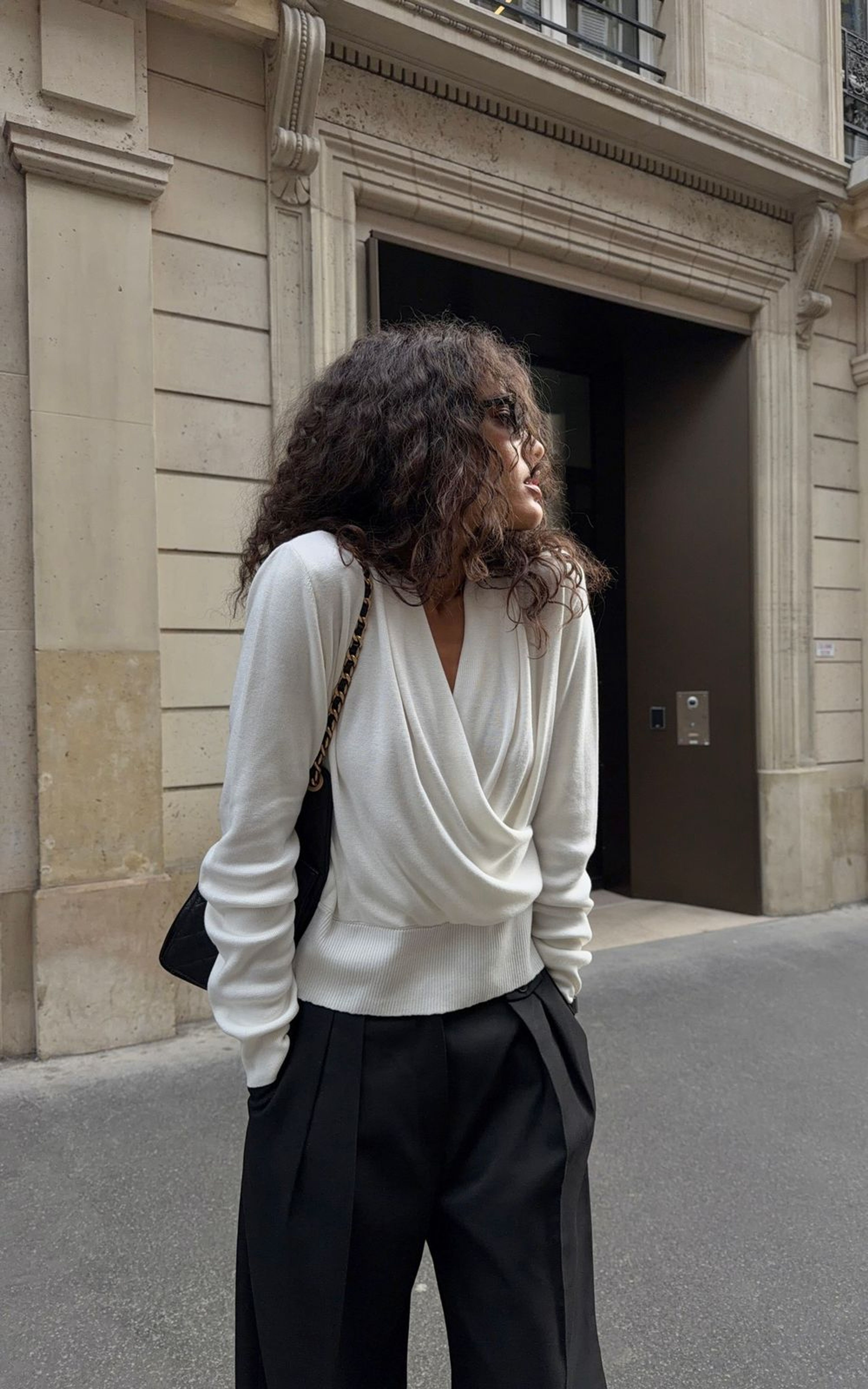 Viscose Wrap Longsleeve