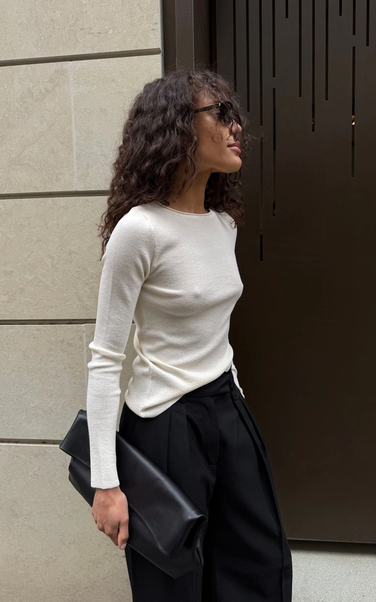 Knitted Longsleeve with Crew Neck