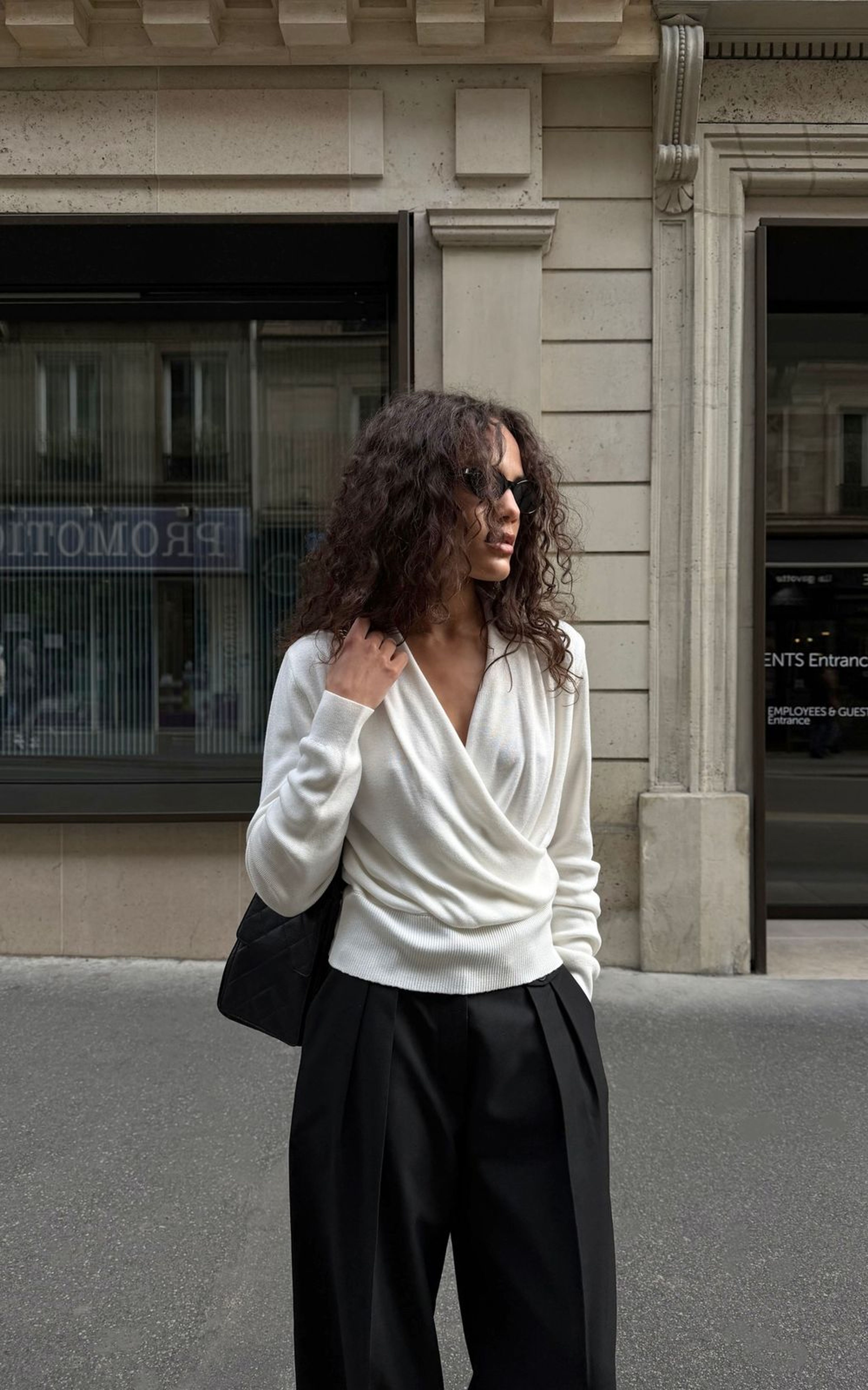 Viscose Wrap Longsleeve