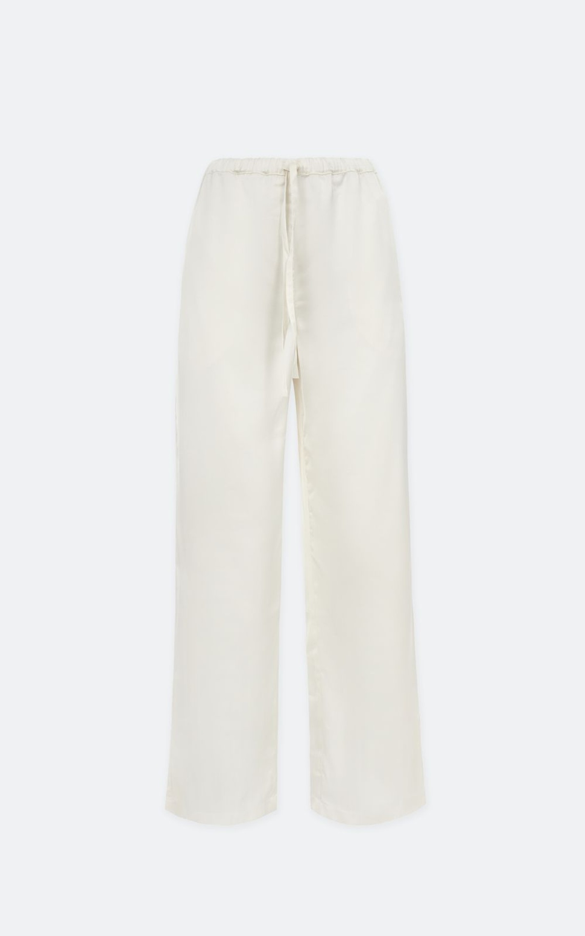 Штани сатинові прямого крою