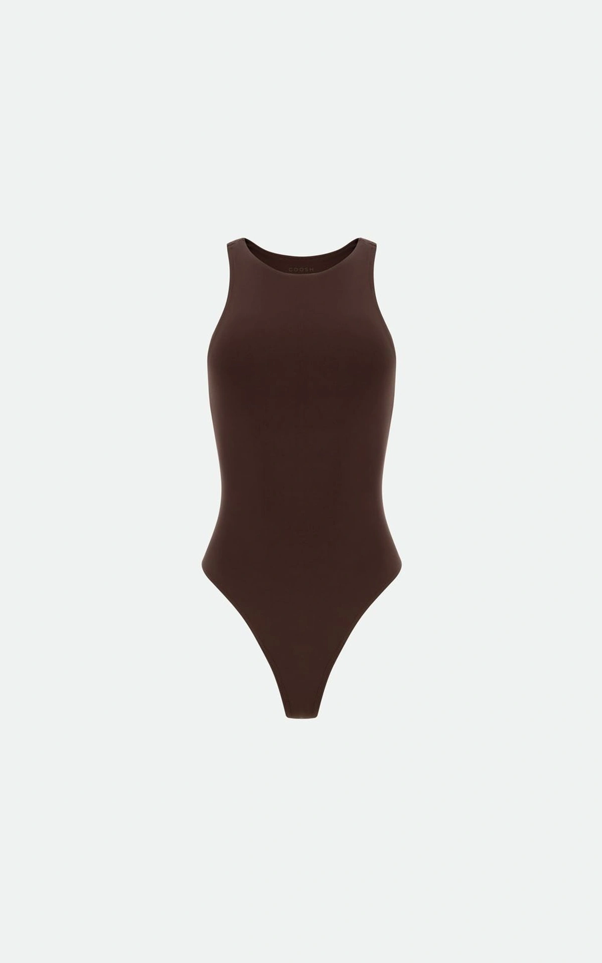 SECOND SKIN Halter Neck Bodysuit