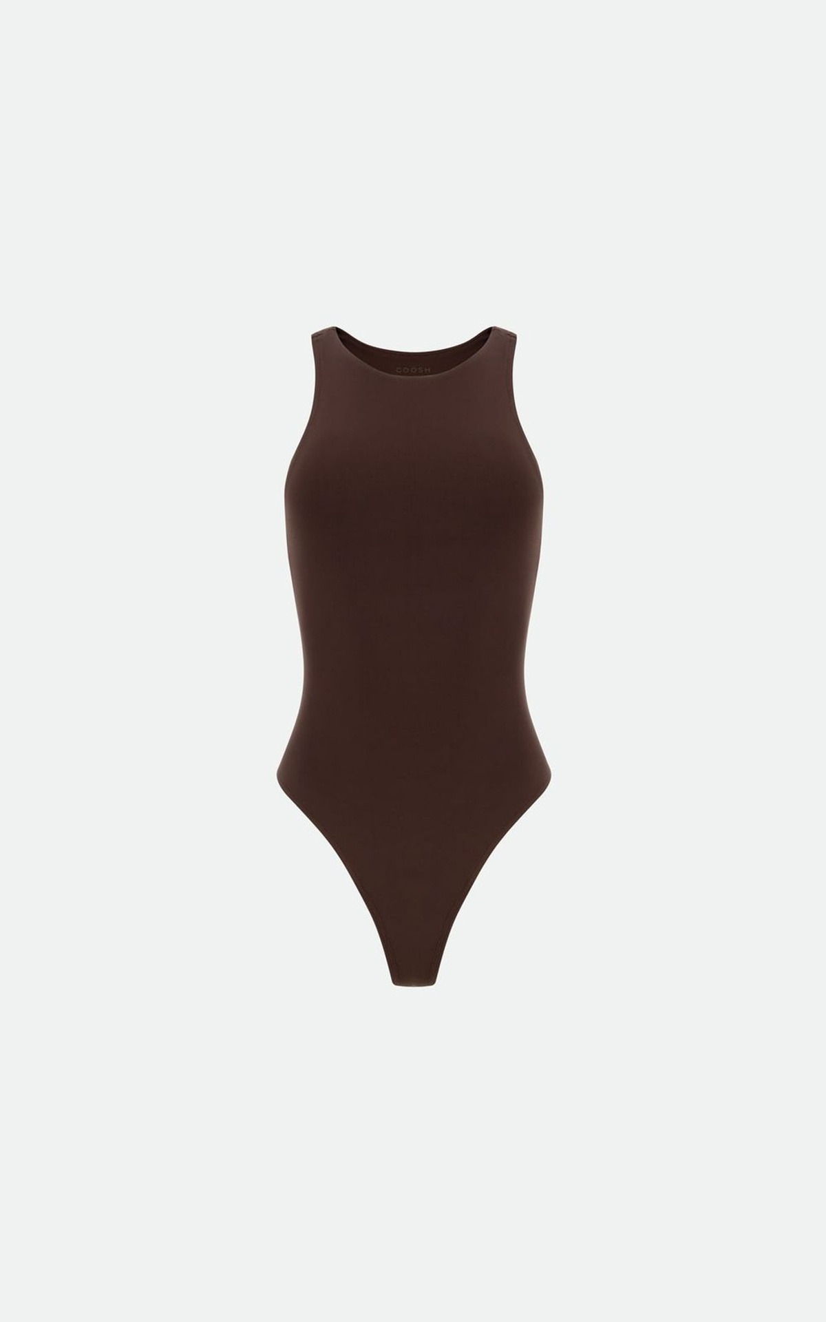 SECOND SKIN Halter Neck Bodysuit