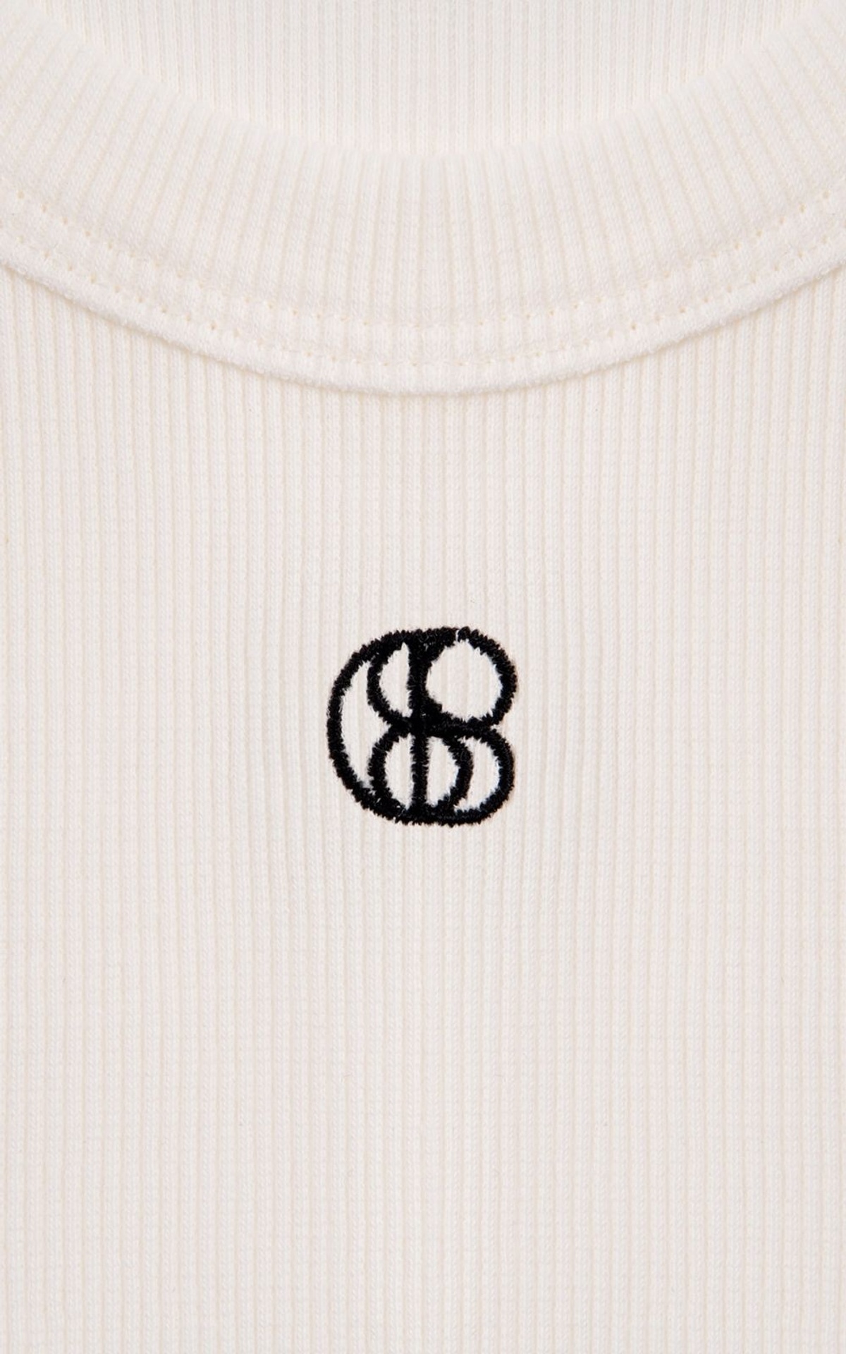 Майка THE LOGO в рубчик