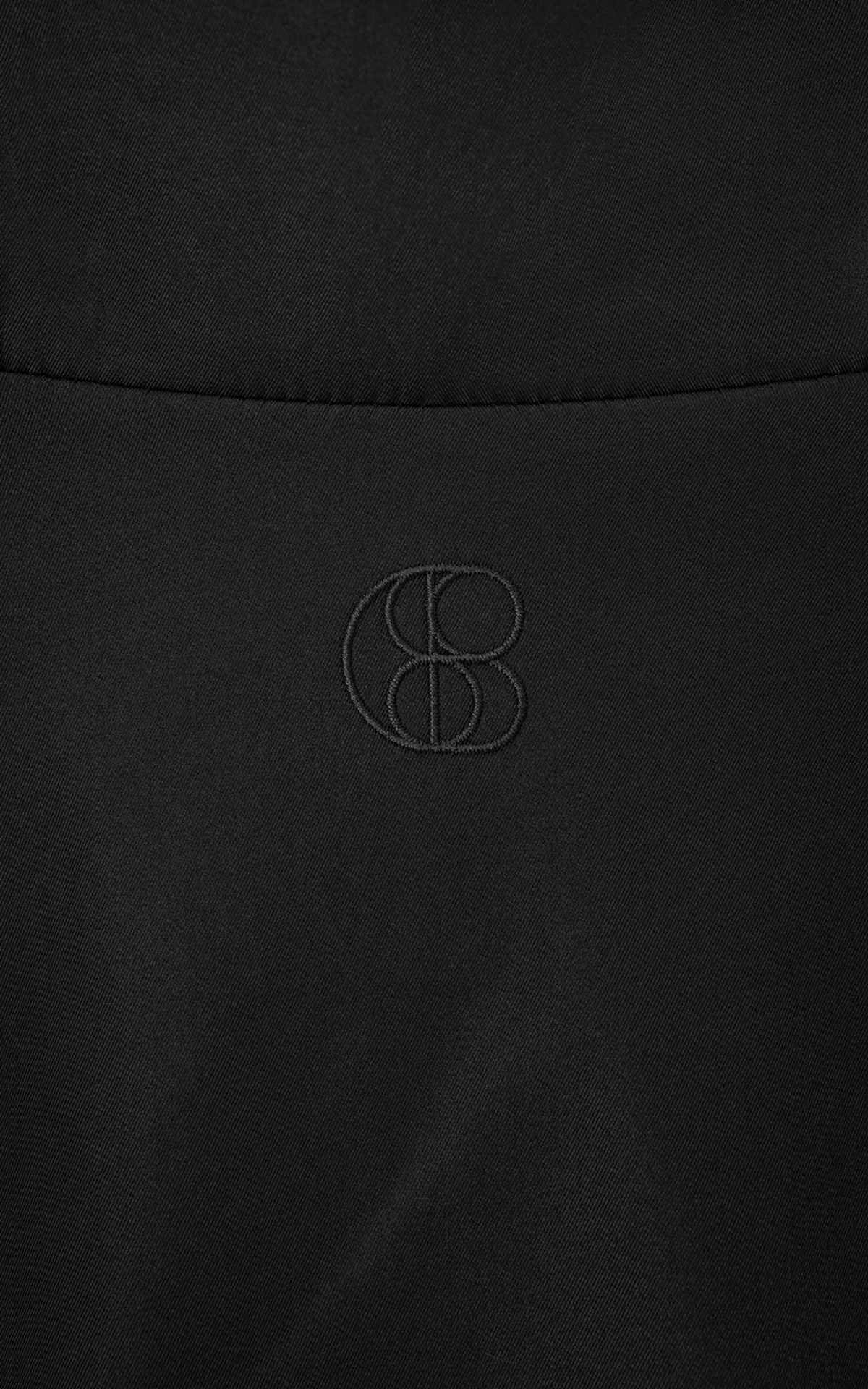 Cropped Trench with Stand Collar