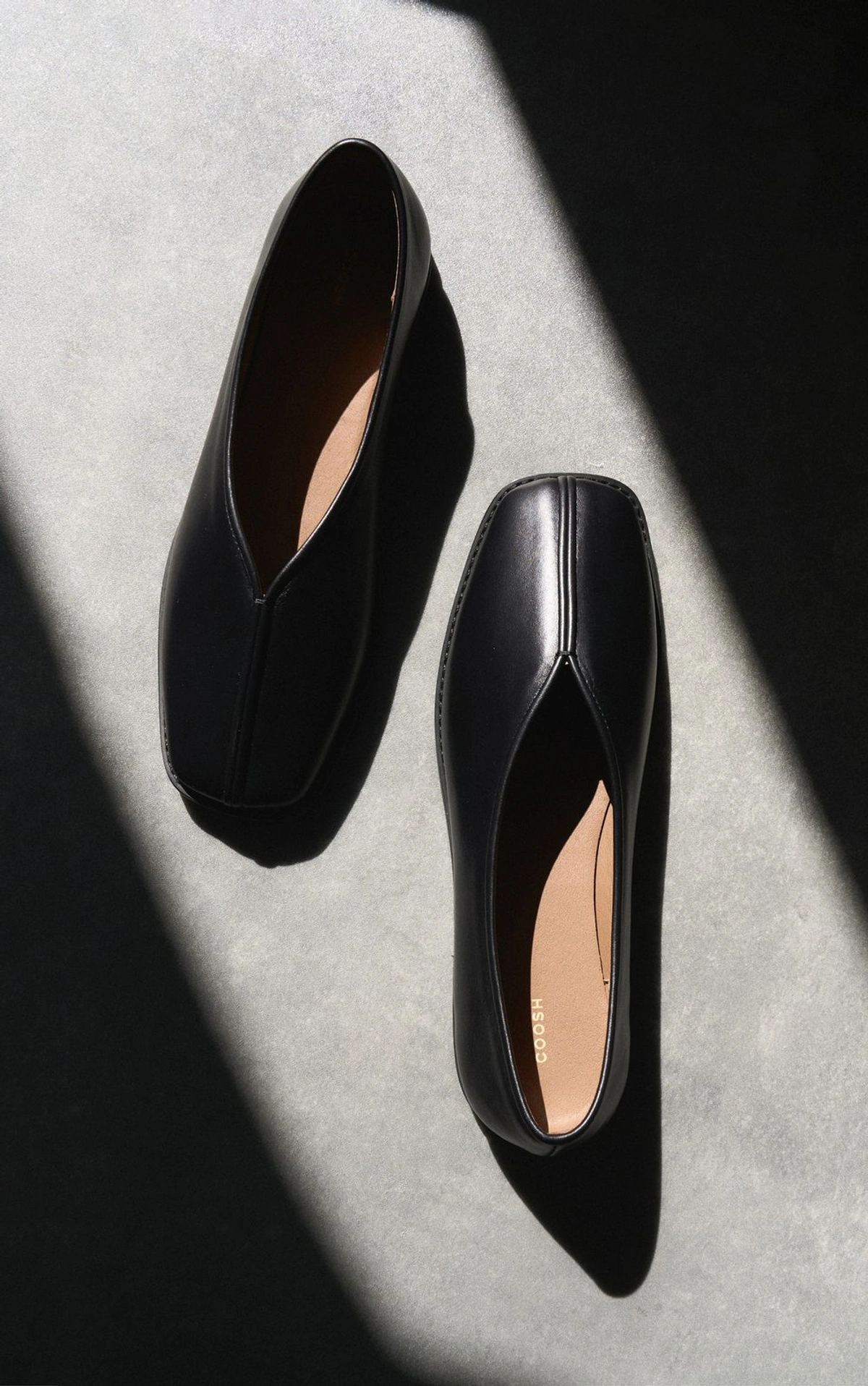 Square Toe Ballet Flats CALLA
