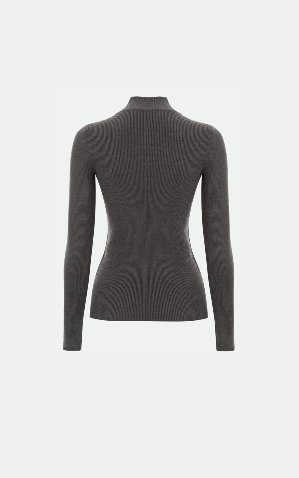 Knit Turtleneck with Buttons