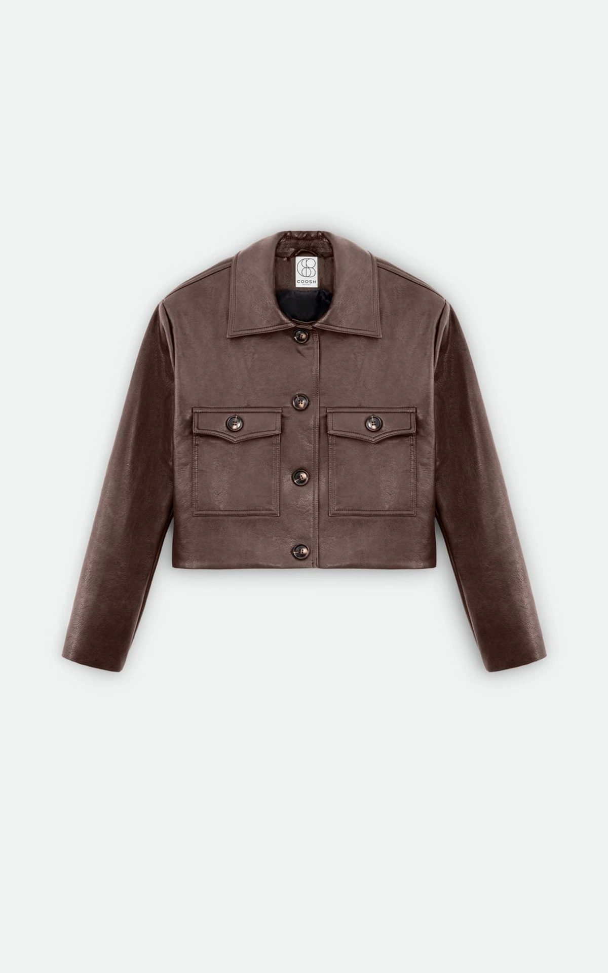 HANNA Cropped Leather Jacket