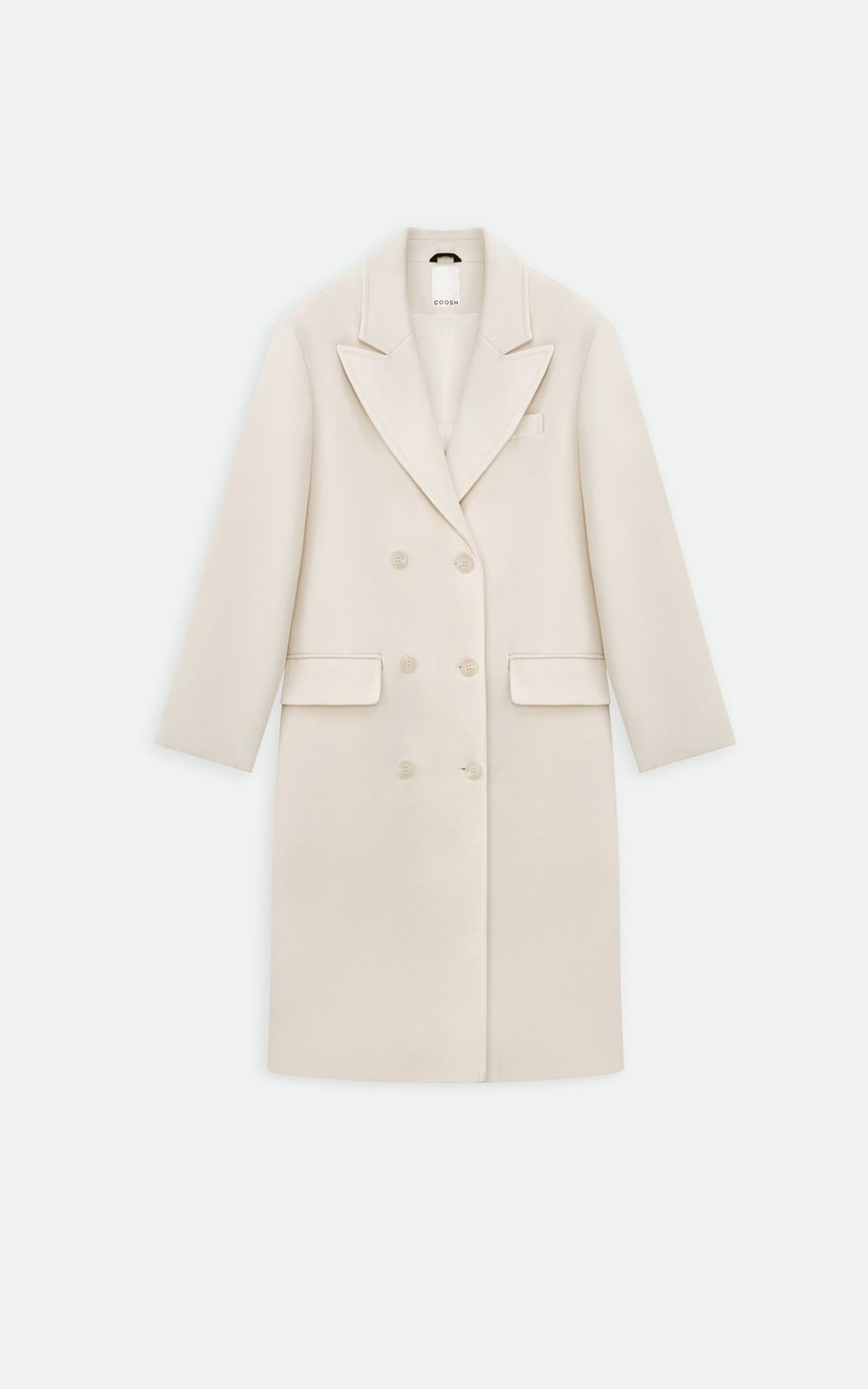 BOYFRIEND’S Coat with Removable Scarf-Cape