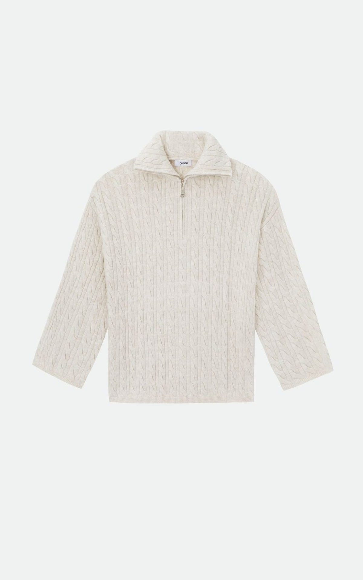 INGRID Zip Wool Sweater
