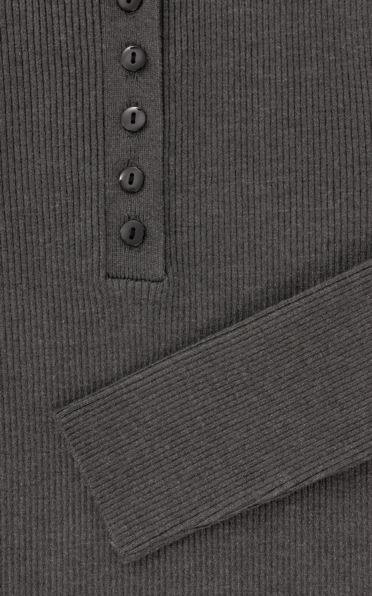 Knit Turtleneck with Buttons