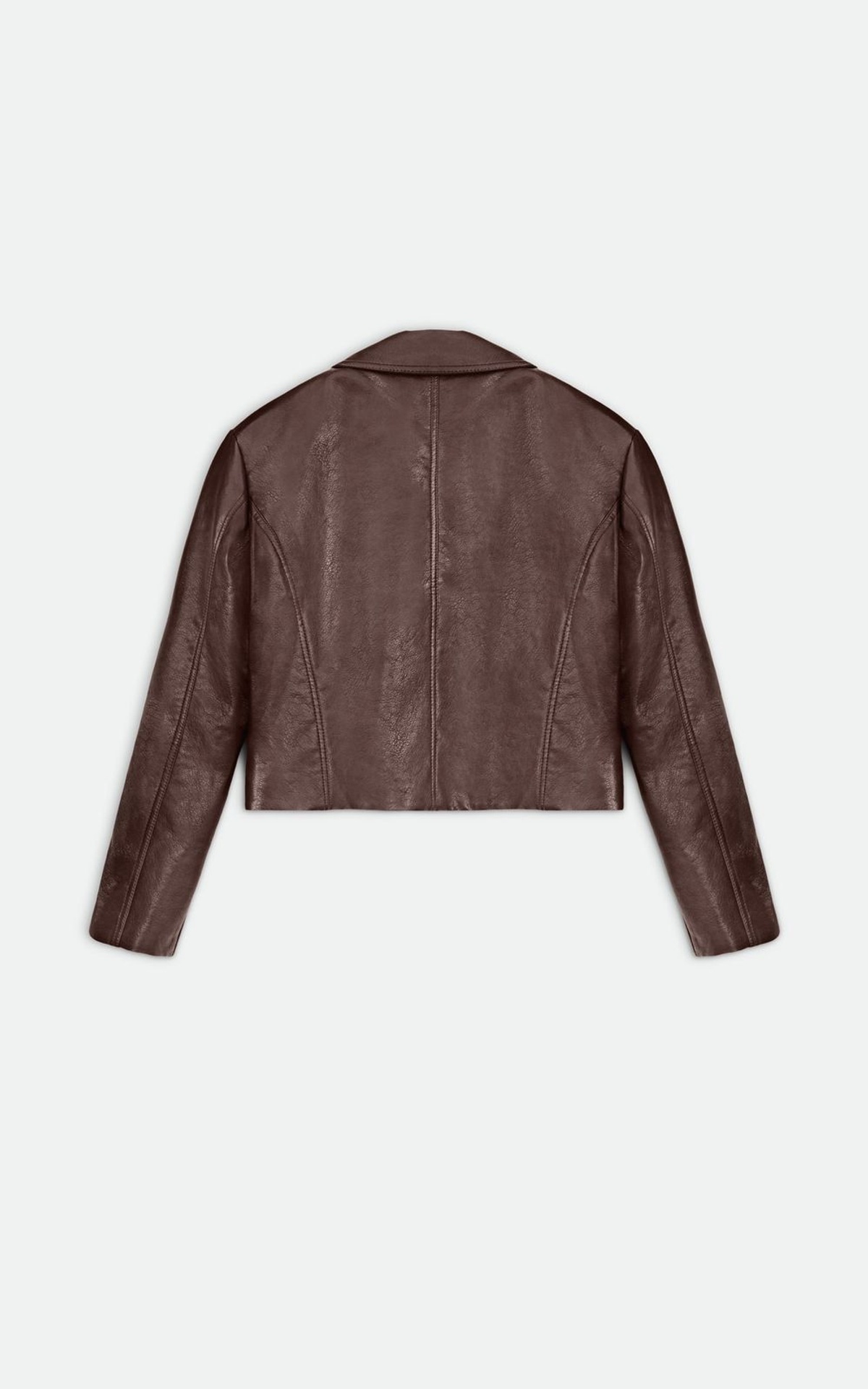 HANNA Cropped Leather Jacket