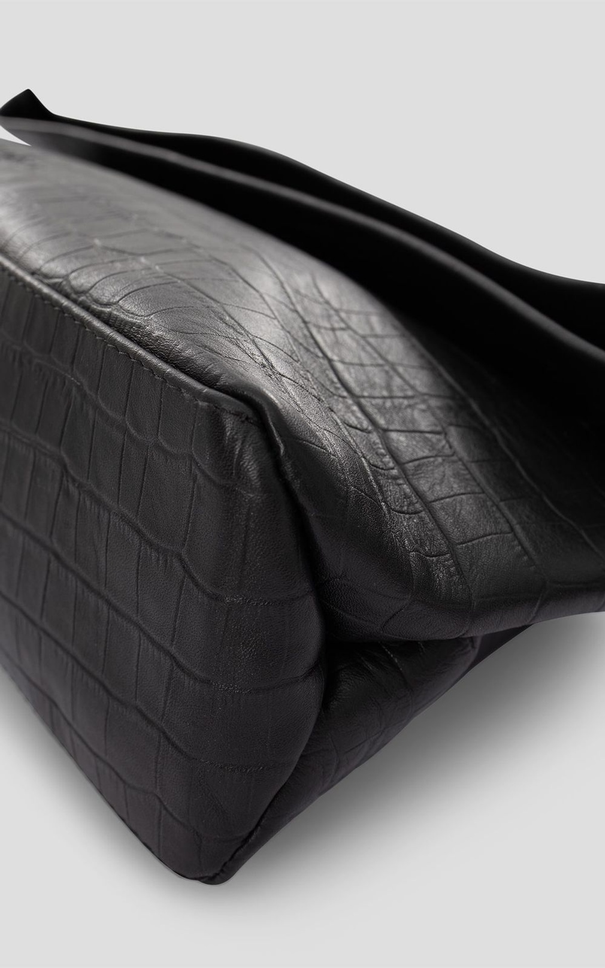 GIA Textured Leather Origami Clutch