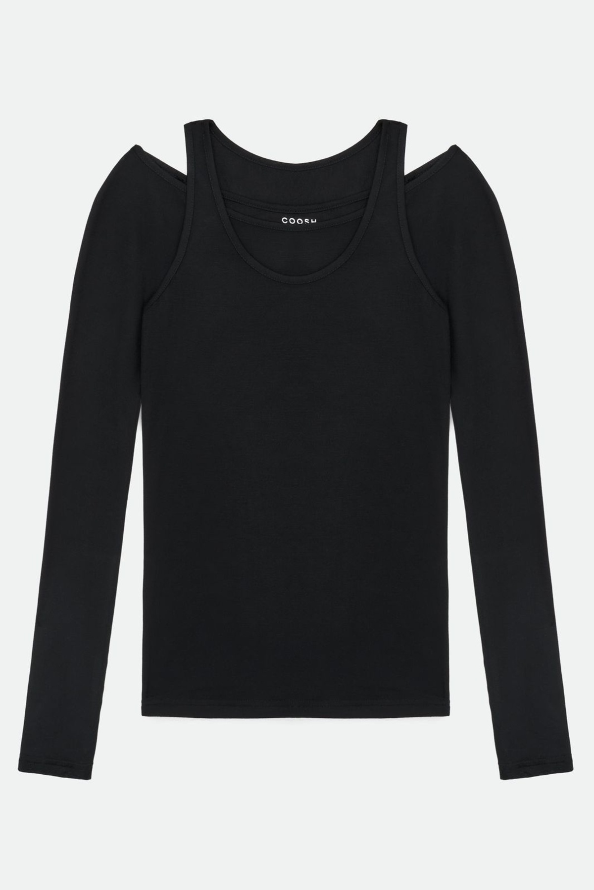 Two-Piece Shoulder Cut Longsleeve