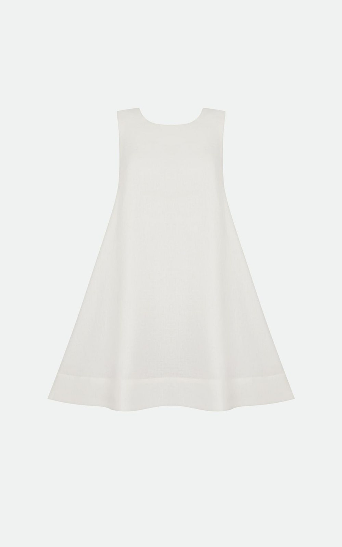 Hemp A-Line Mini Dress