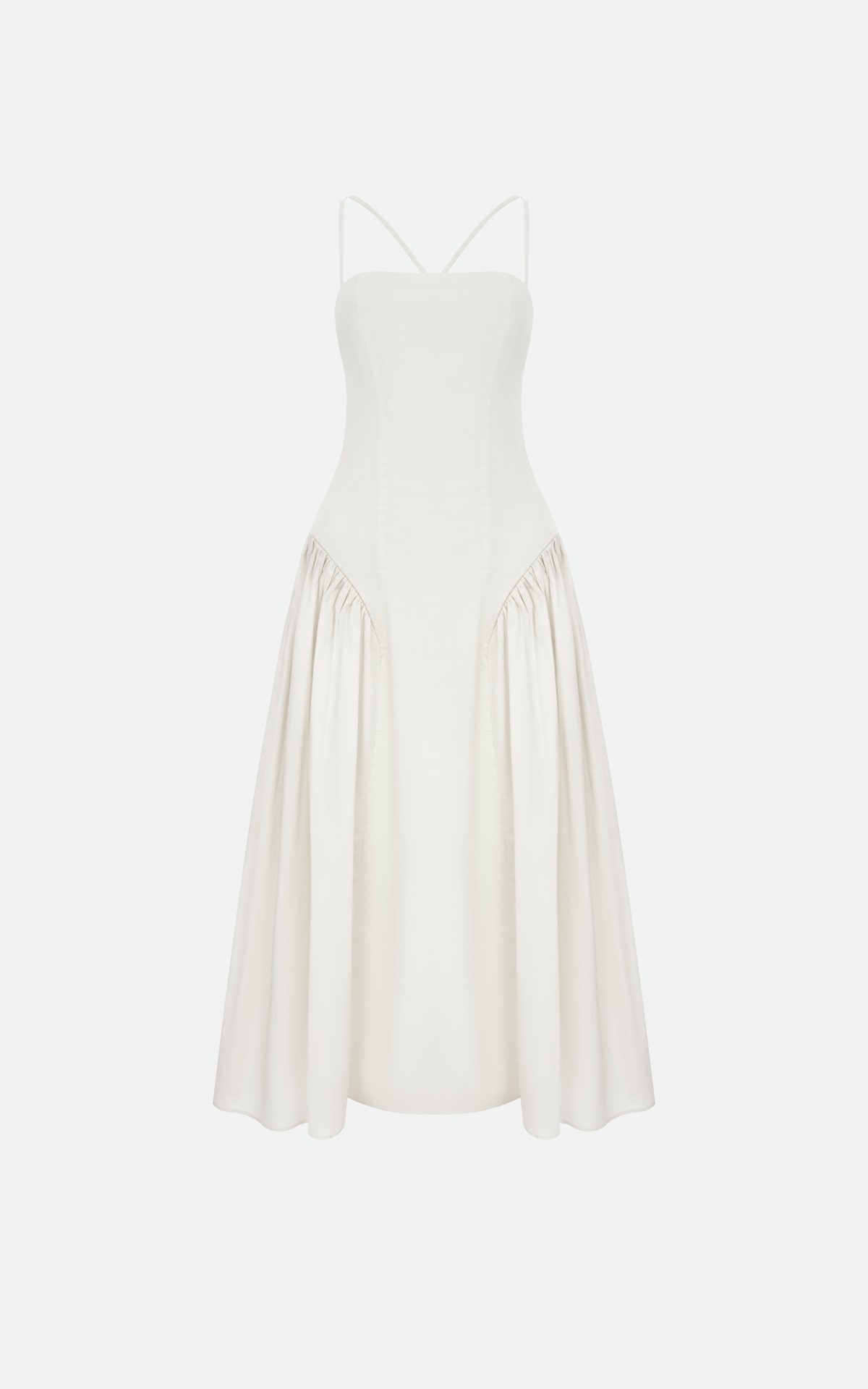 Maxi Lace Slip Dress BREA - Milky | COOSH Maxi Lace Slip Dress BREA - Milky | COOSH