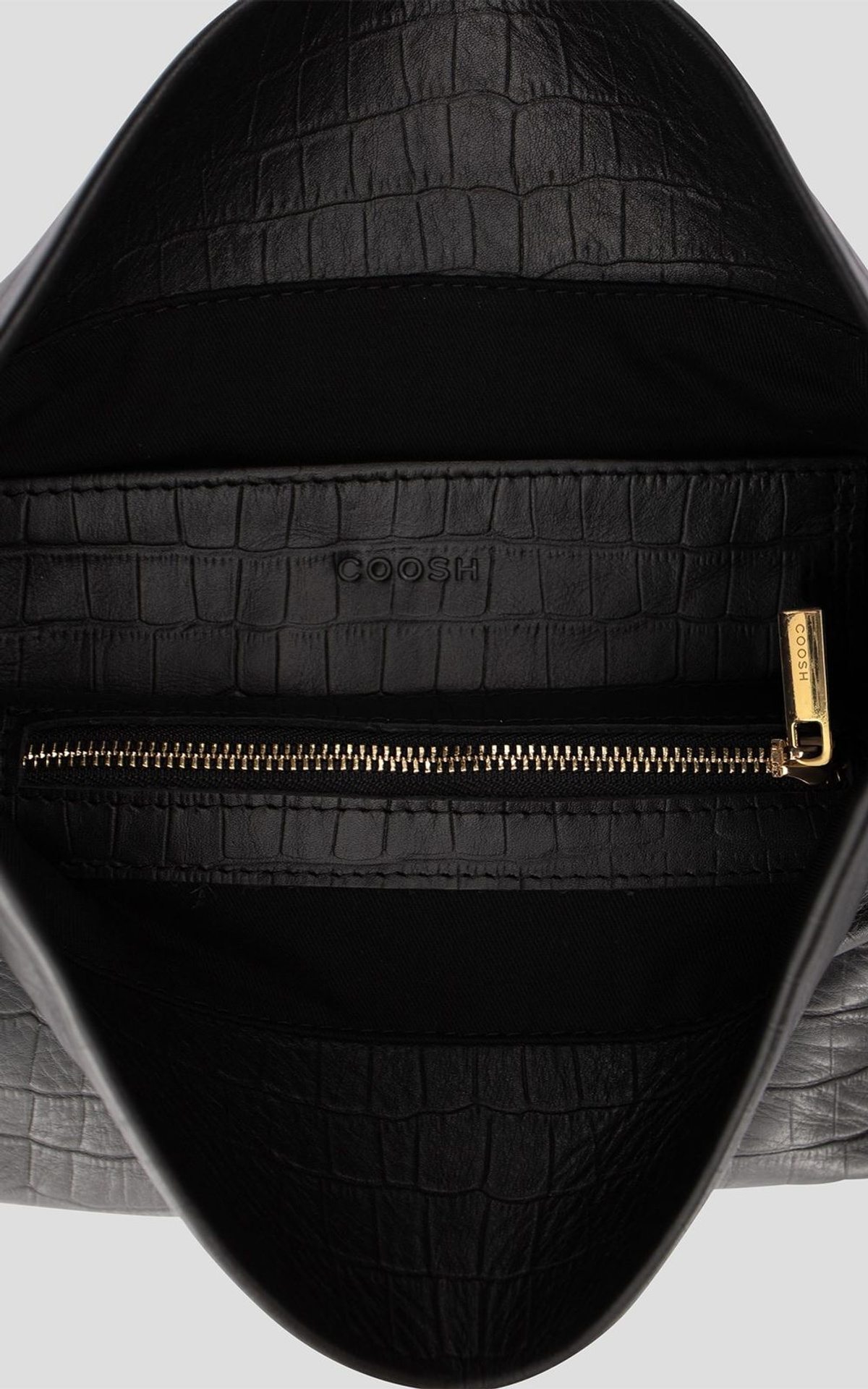 GIA Textured Leather Origami Clutch