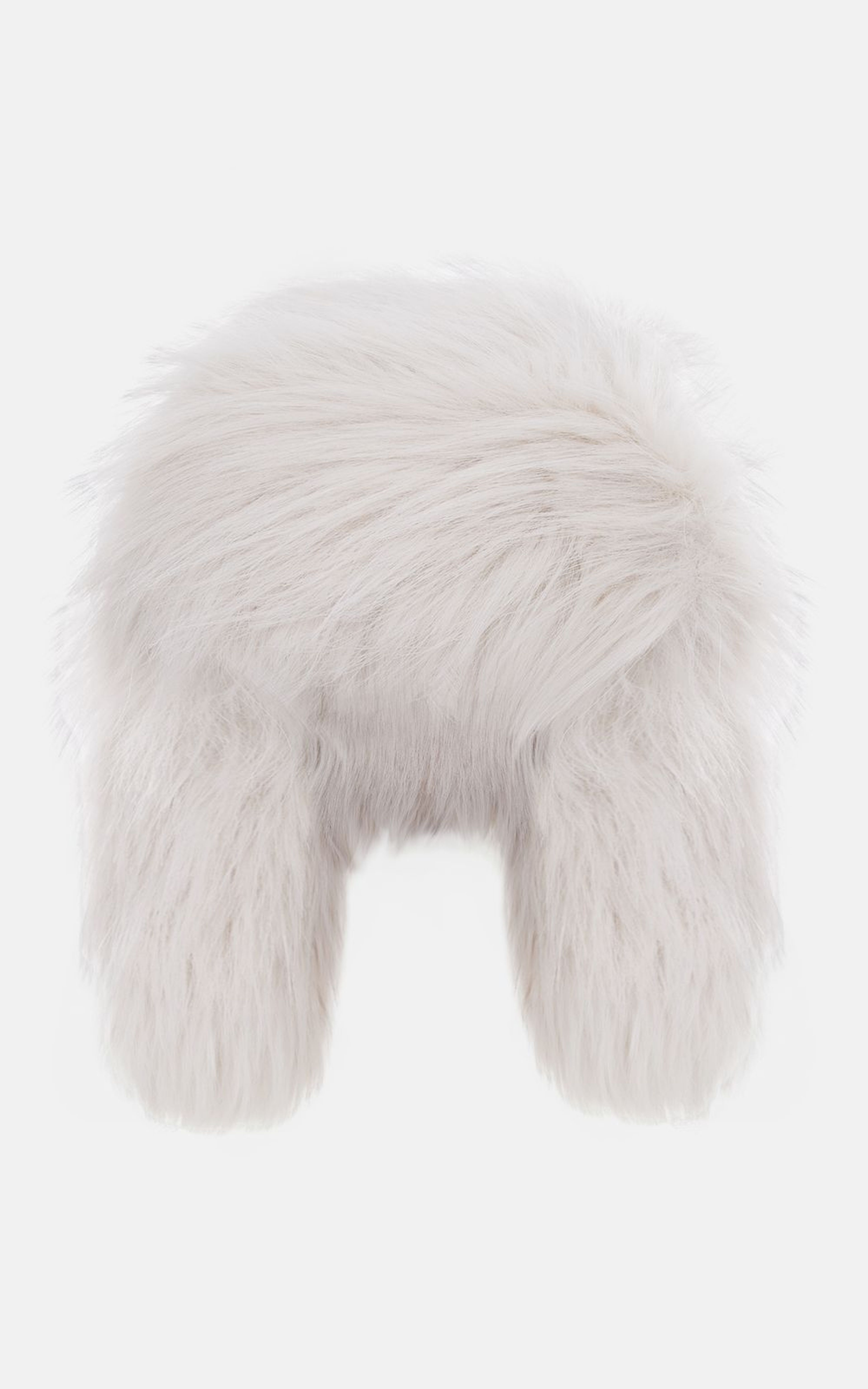 Шапка-авіатор з екохутра утеплена