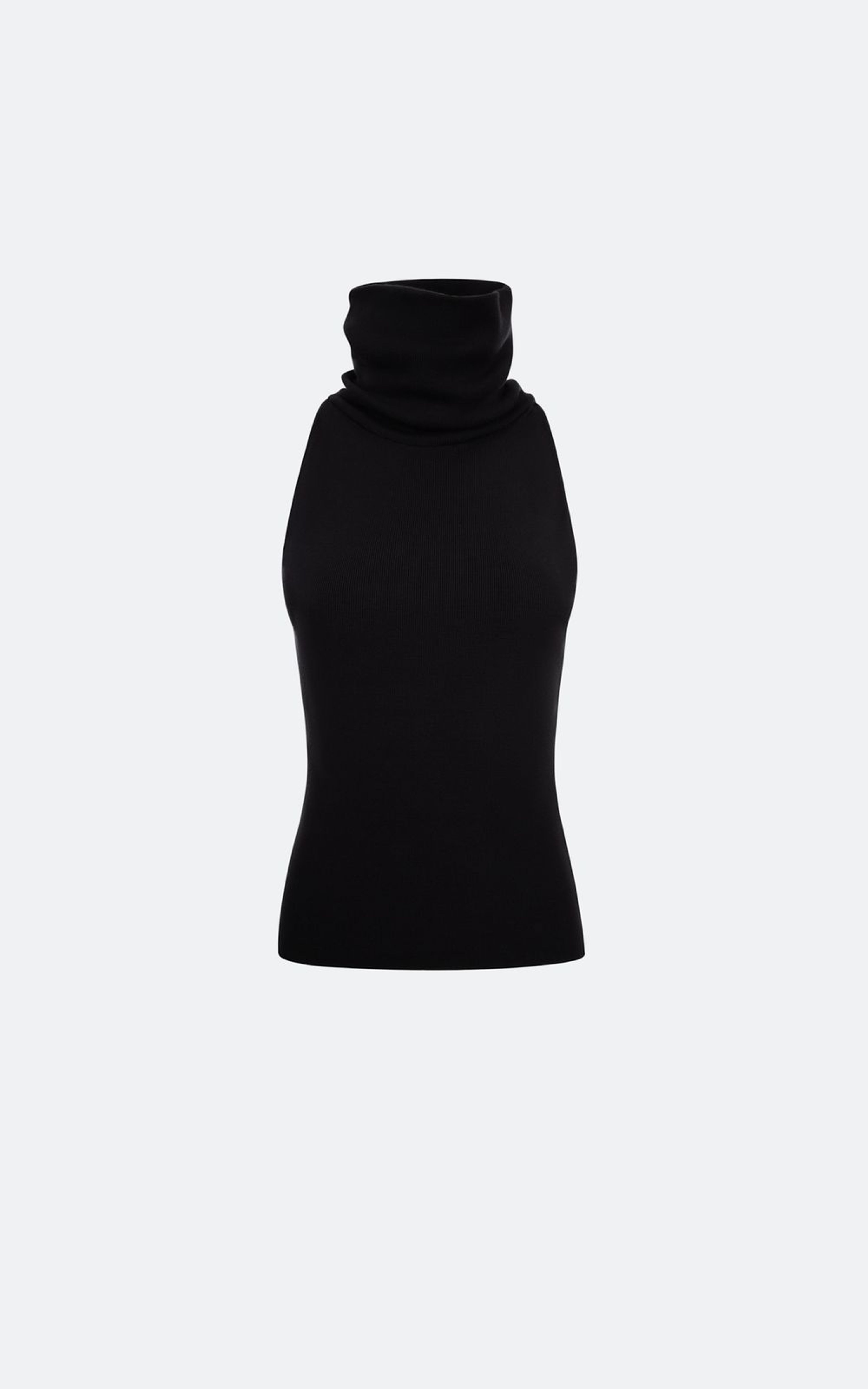 Halter-Neck Viscose Top