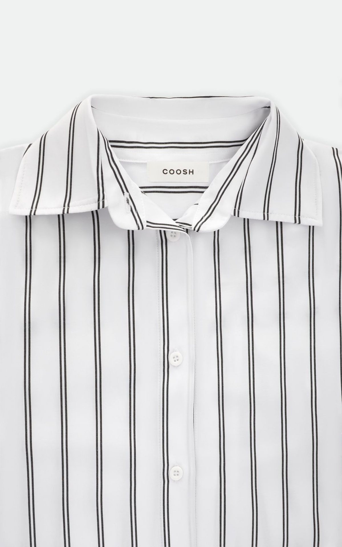 Straight-cut Striped Shirt