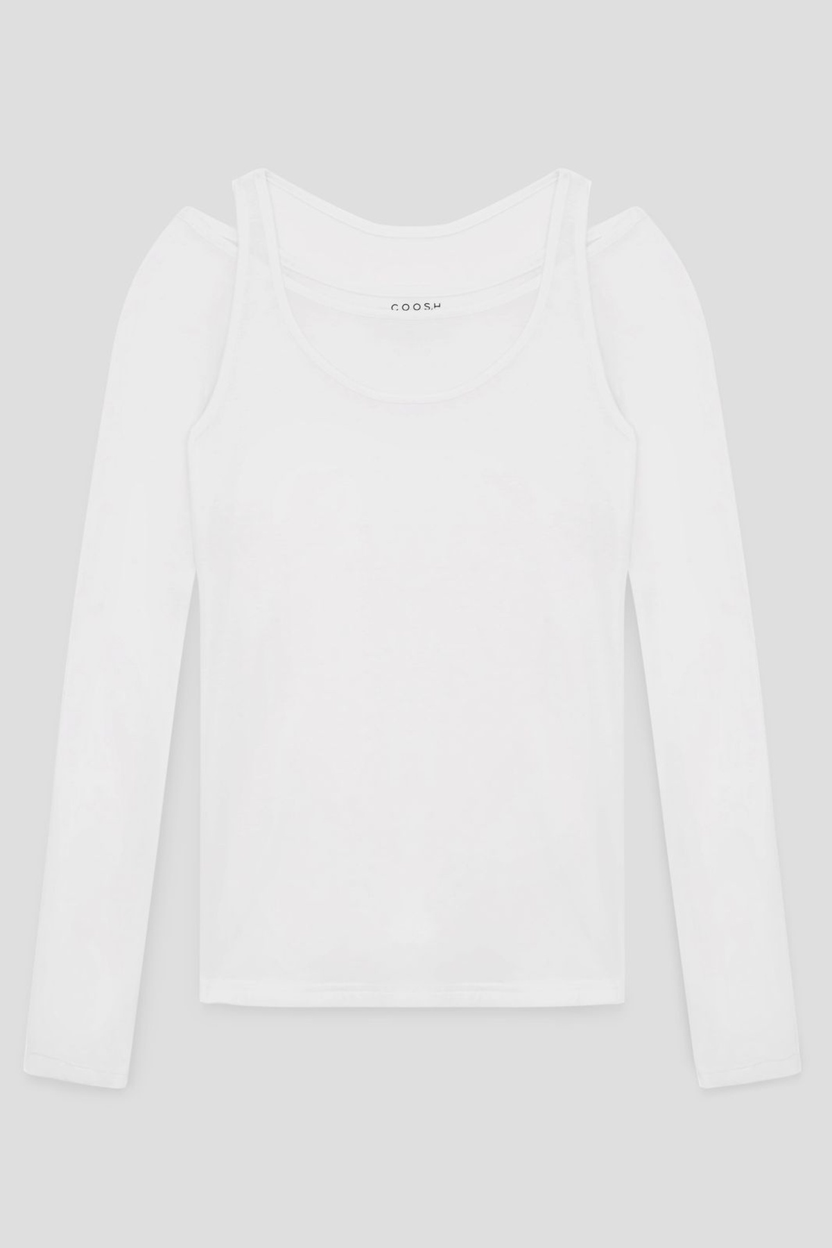 Two-Piece Shoulder Cut Longsleeve