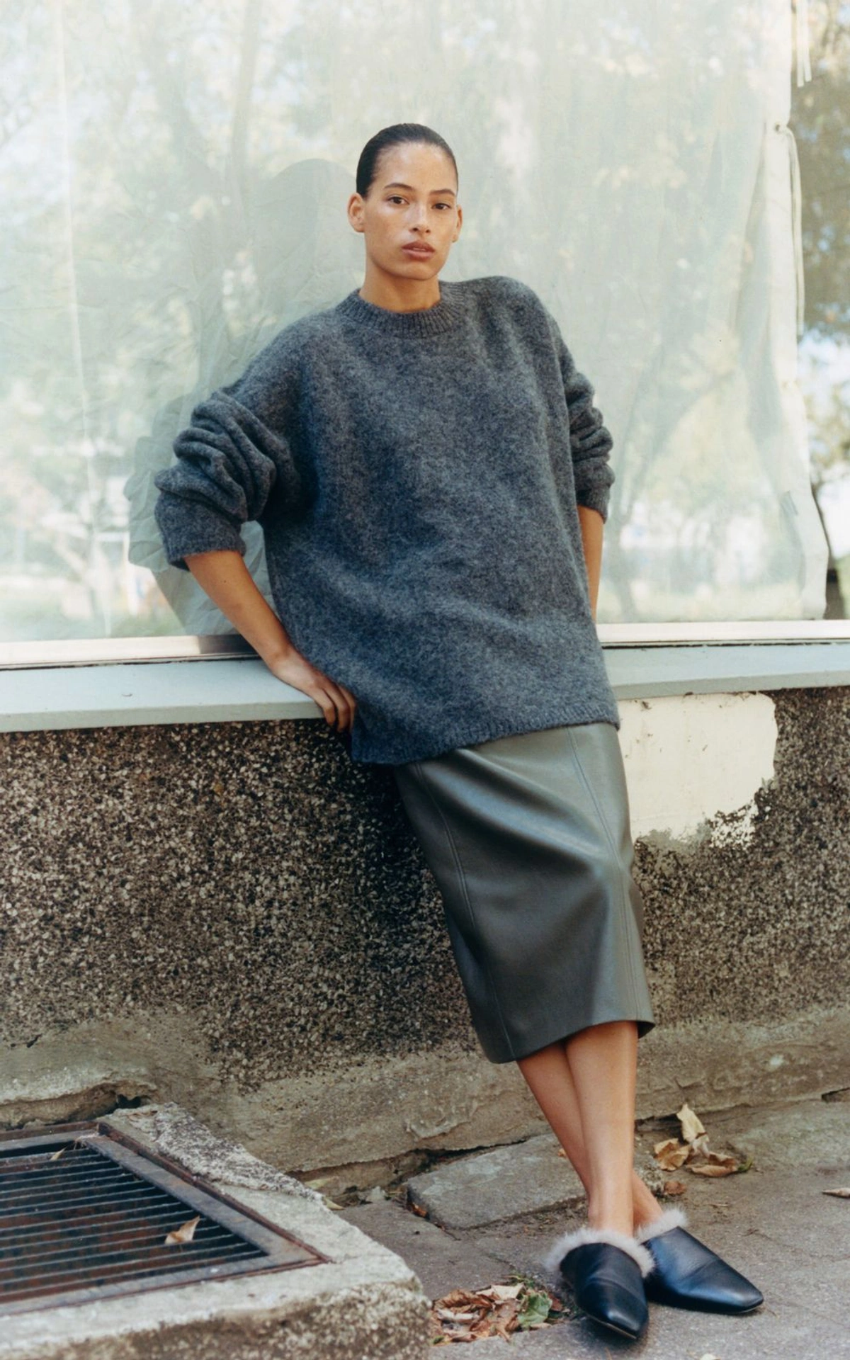 Oversized Alpaca Wool Sweater BAY