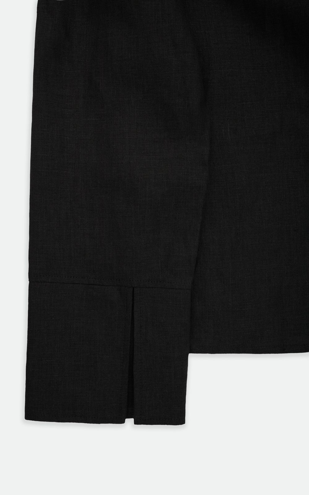 Linen Tie-Front Shirt