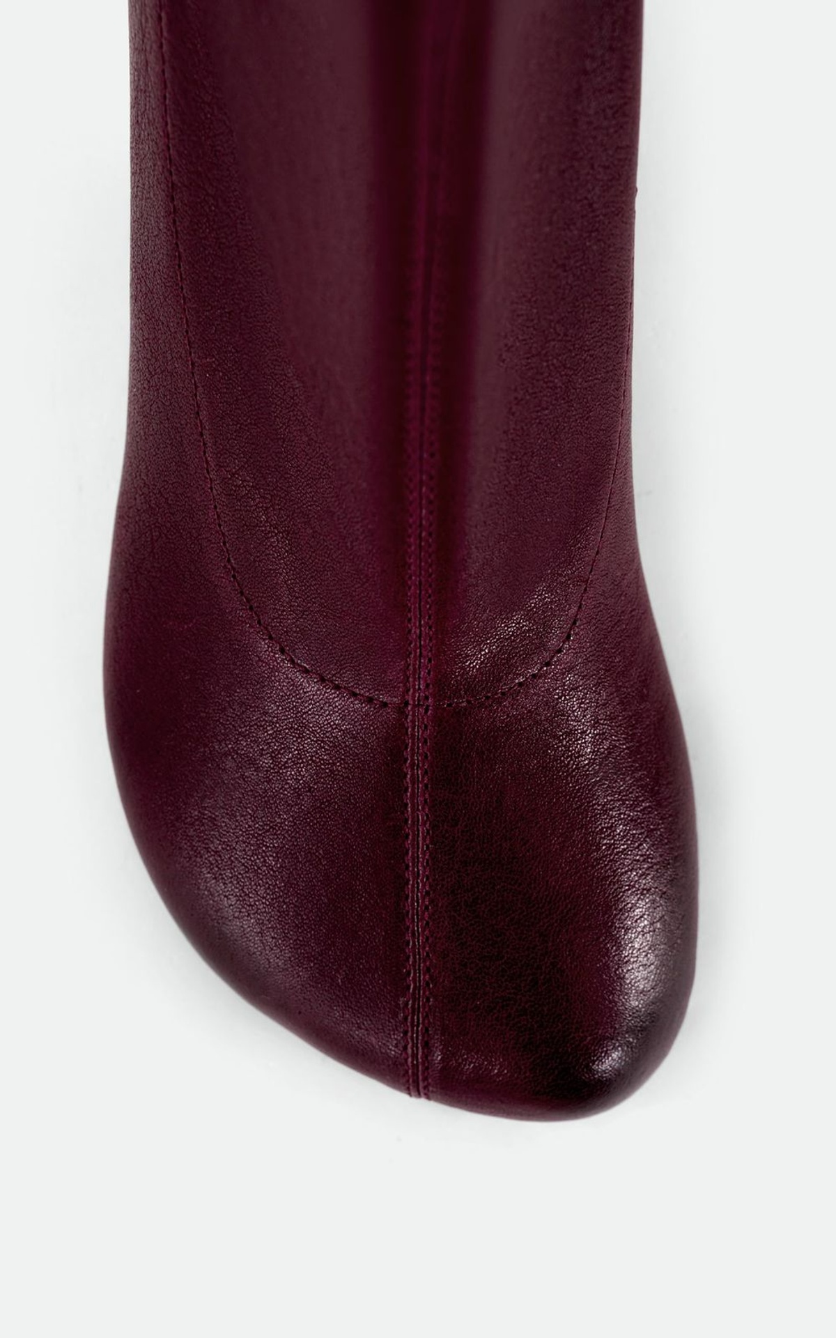 STELLA Leather Ankle Boots on Block Heel