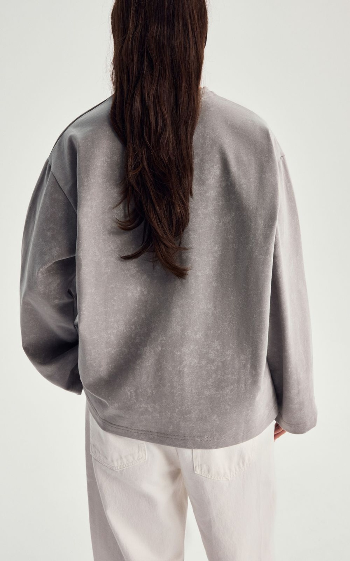 Cotton Longsleeve with Vintage Effect