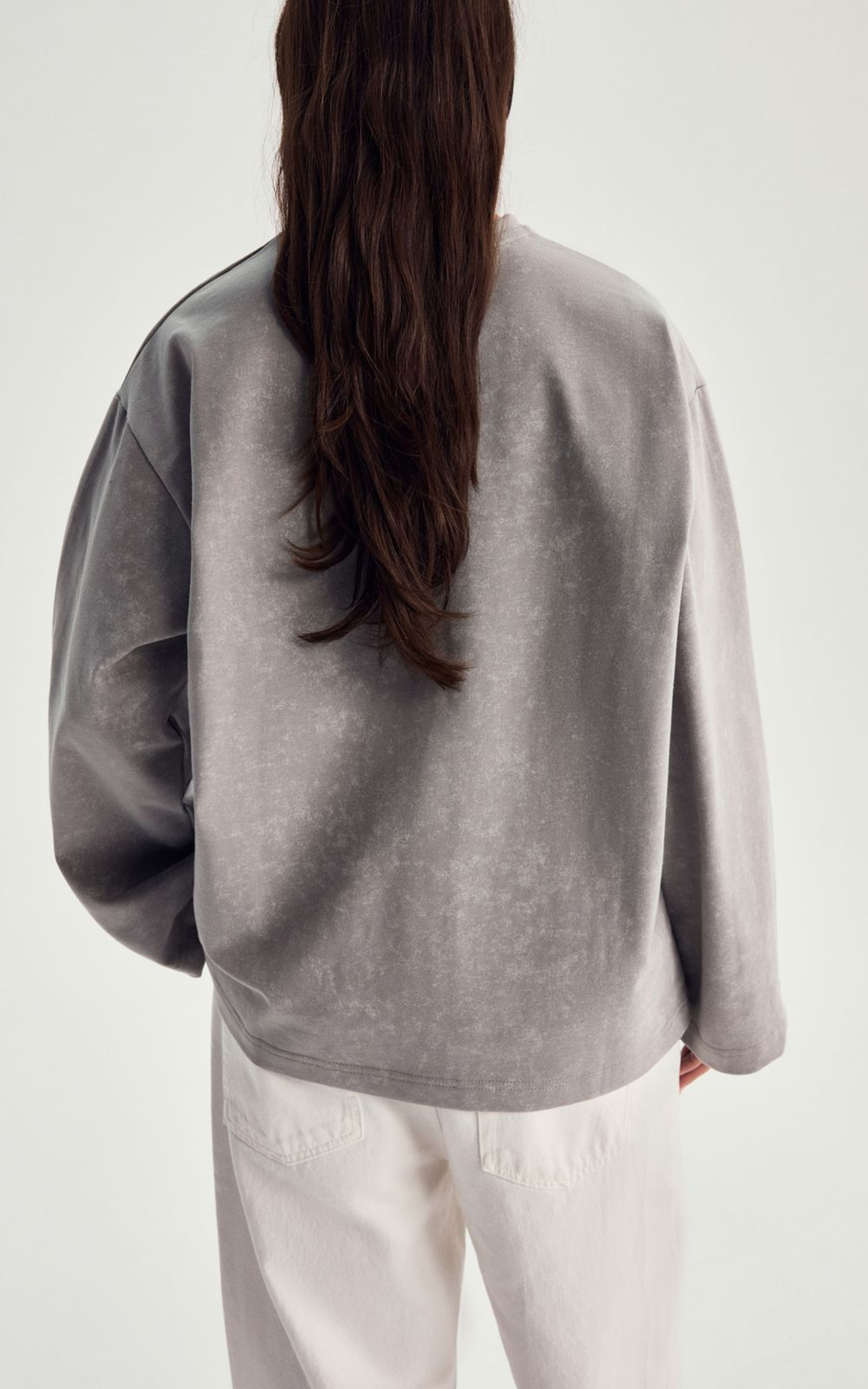 Cotton Longsleeve with Vintage Effect